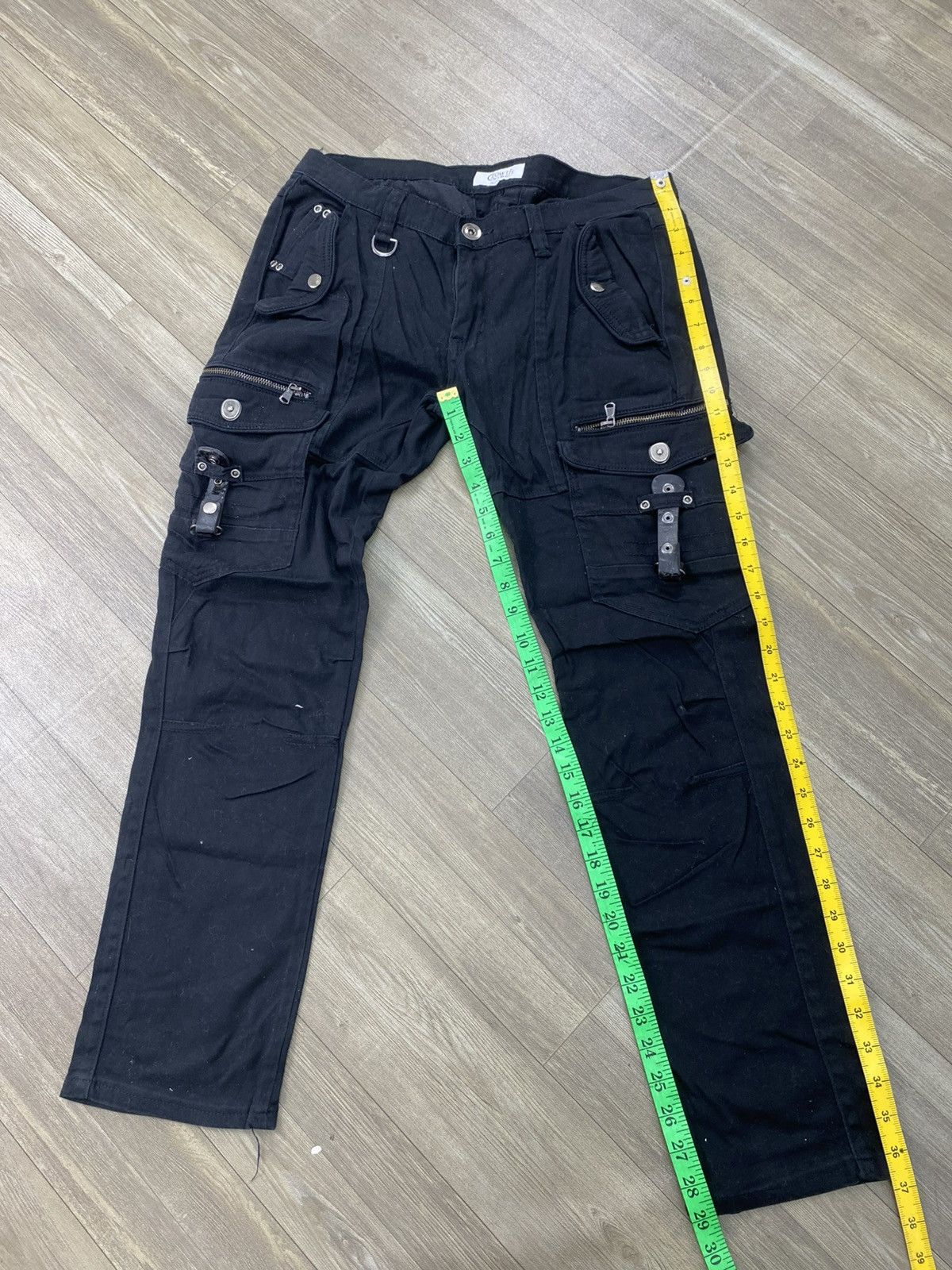 If Six Was Nine 2000s Growth by In The Attic 3D Bondage Punk Lgb Pants Y2K Size US 28 / EU 44 - 20 Thumbnail