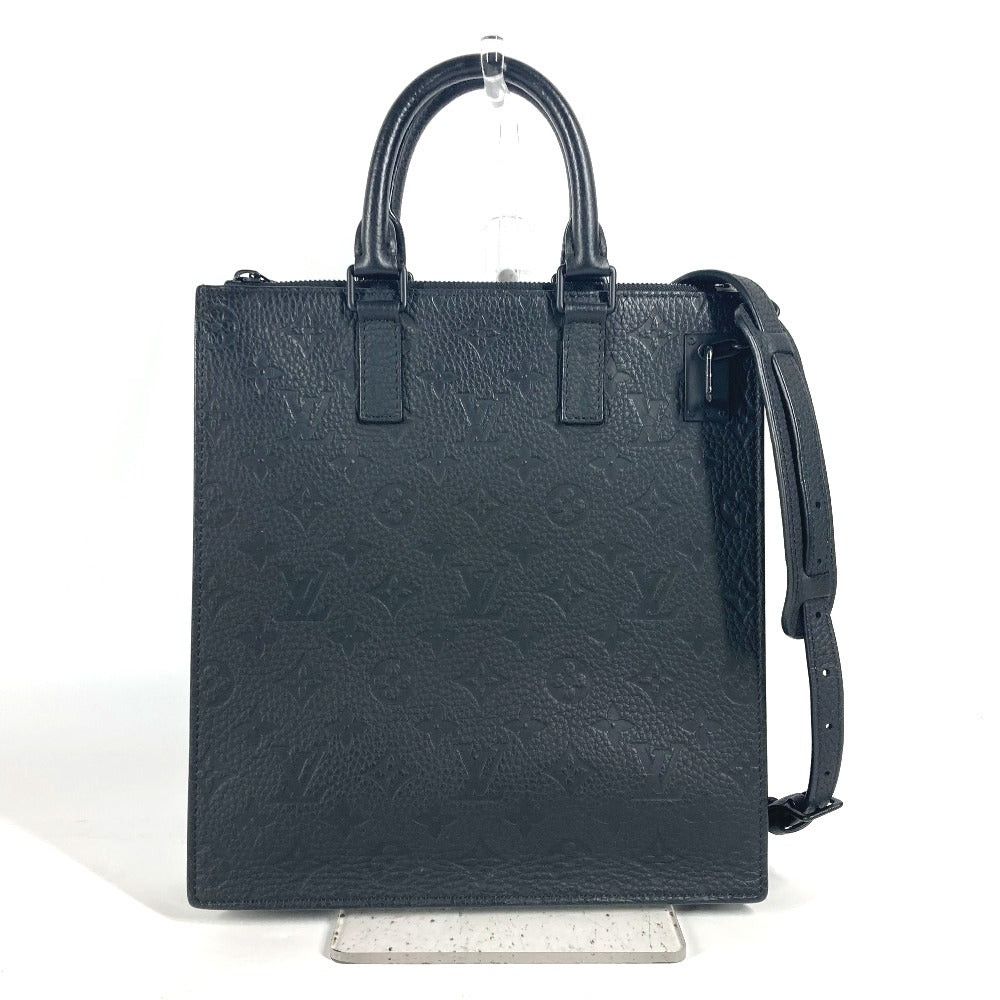 Louis Vuitton Louis Vuitton M55924 Monogram Trillon Sackpla Briefcase 2 Way Bag Tote Vertical Diagonal Hanging (E.G. Of A Rocket) Shoulder Tryon Leather Men Noir Black Size ONE SIZE - 1 Thumbnail