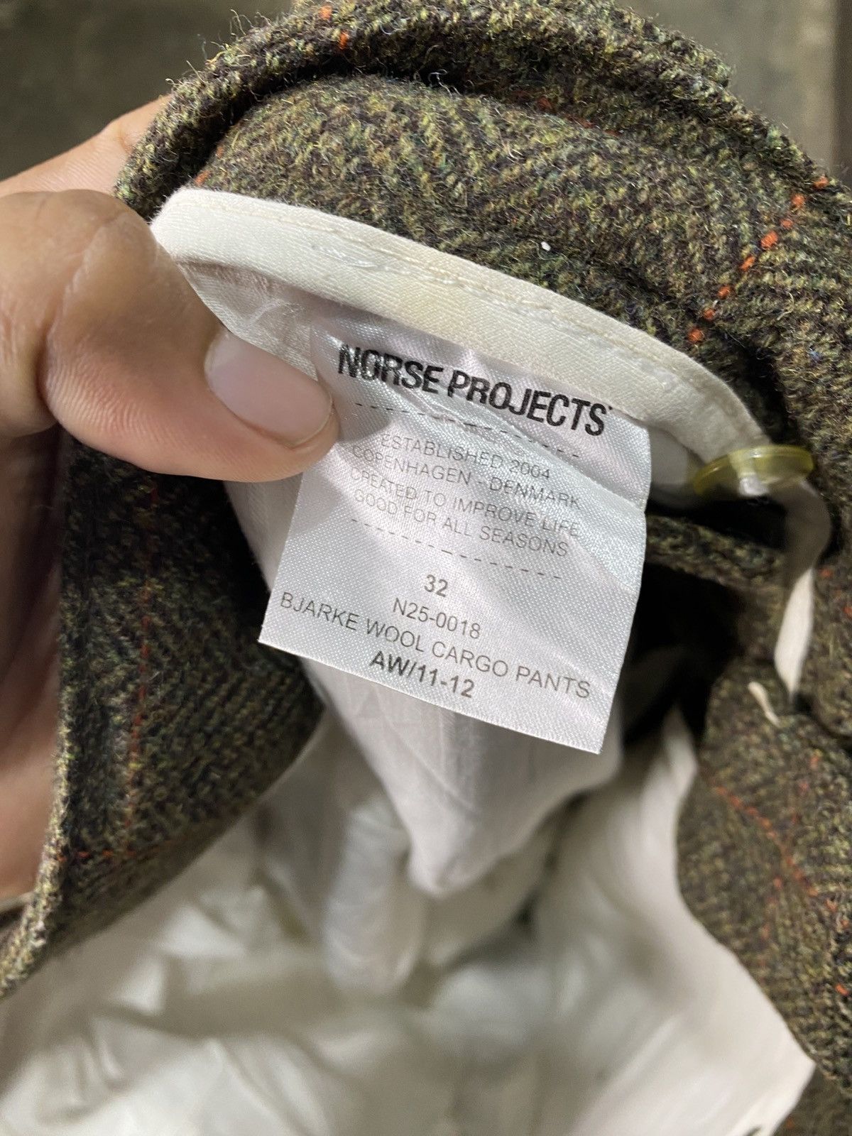 Norse Projects Wool cargo pants norse project Size US 33 - 6 Thumbnail