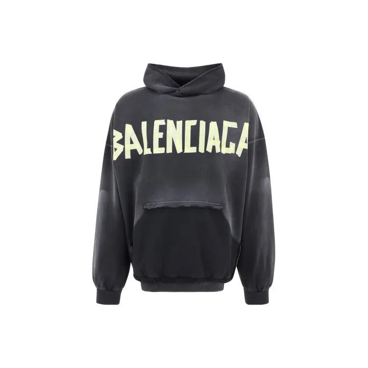 Balenciaga Balenciaga Logo Print Relaxed Fit Hoodie Size US L / EU 52-54 / 3 - 1 Thumbnail