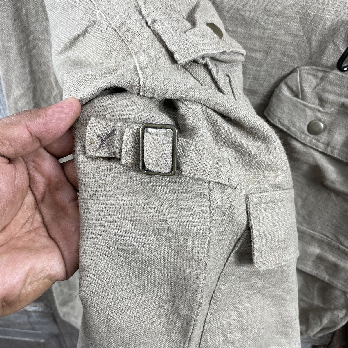 Japanese Brand Ten Carat Japan Military Tactical Multi Pocket Jacket Size US L / EU 52-54 / 3 - 7 Thumbnail