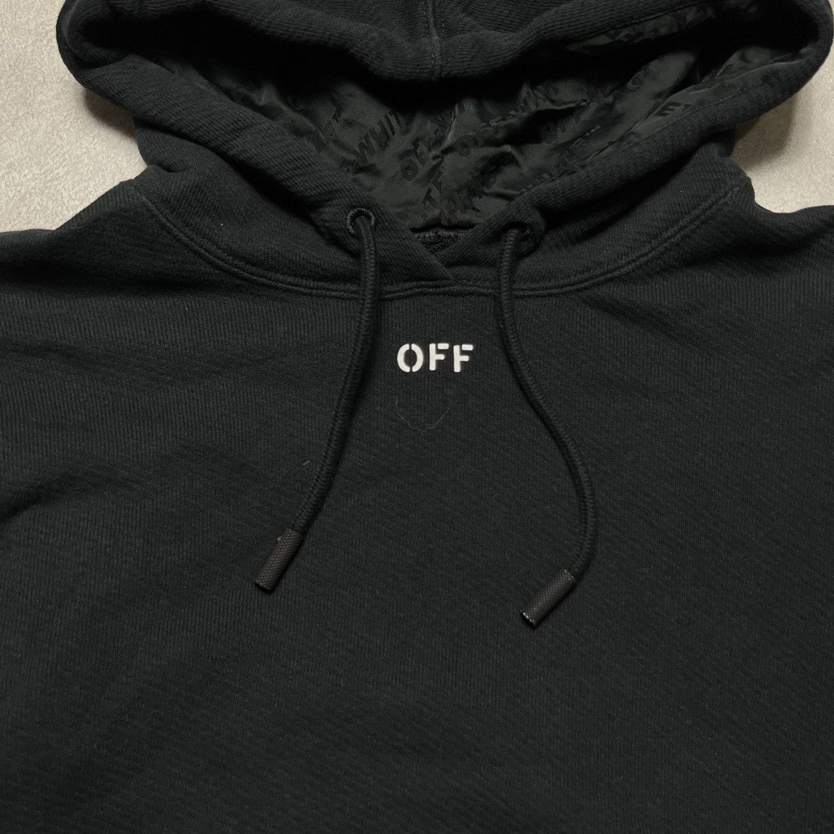 Off-White OFF WHITE Removable No Sleeve Hoodie Size XS / US 0-2 / IT 36-38 - 3 Thumbnail