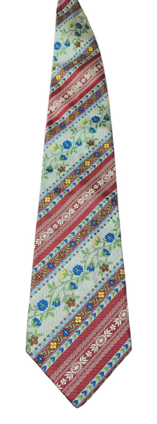 Kenzo Kenzo Men Accessories Floral Tie Made In Italy Size ONE SIZE - 4 Thumbnail