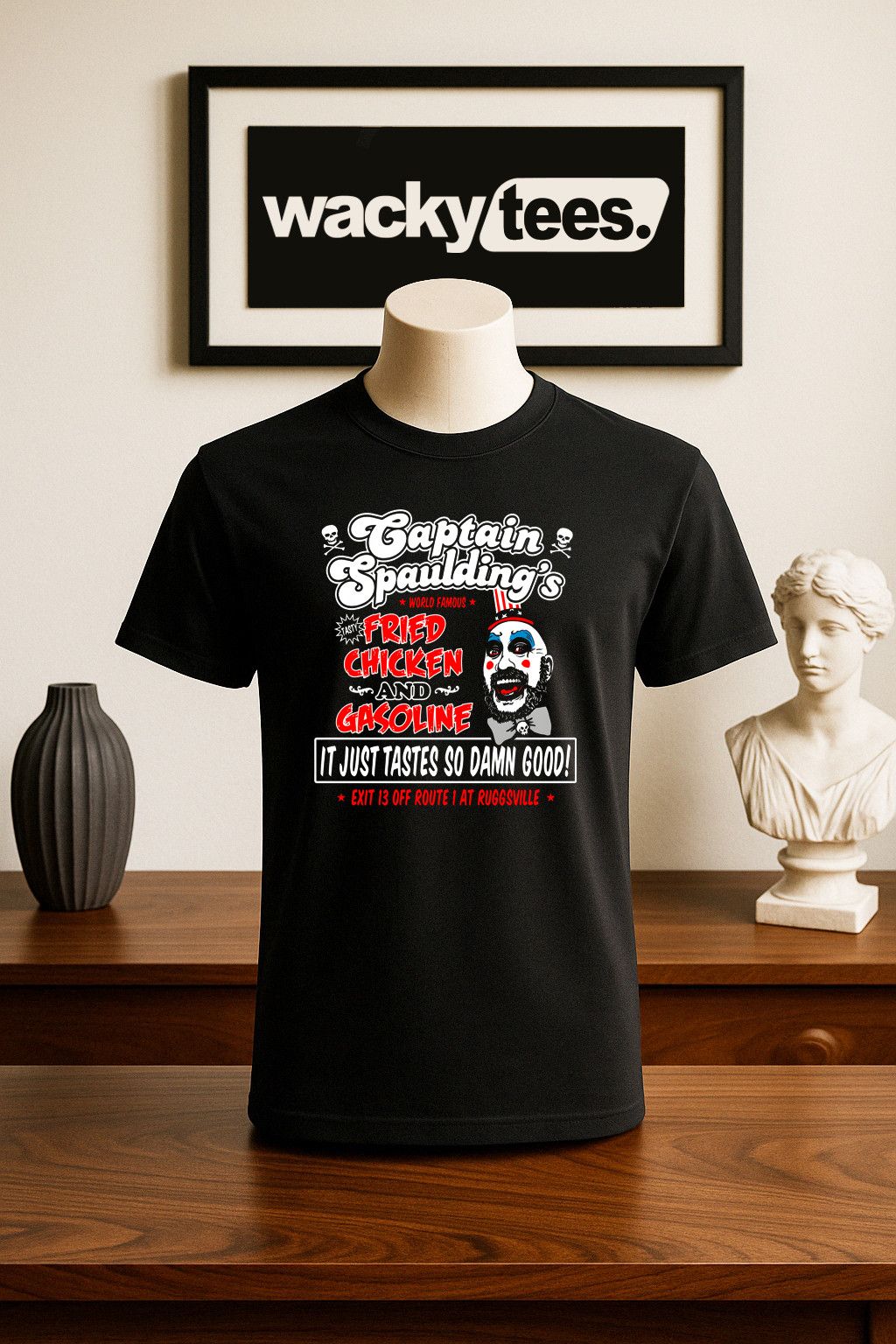 Other Captain Spauldings Fried Chicken and Gasoline Tee Shirt Size US L / EU 52-54 / 3 - 1 Thumbnail