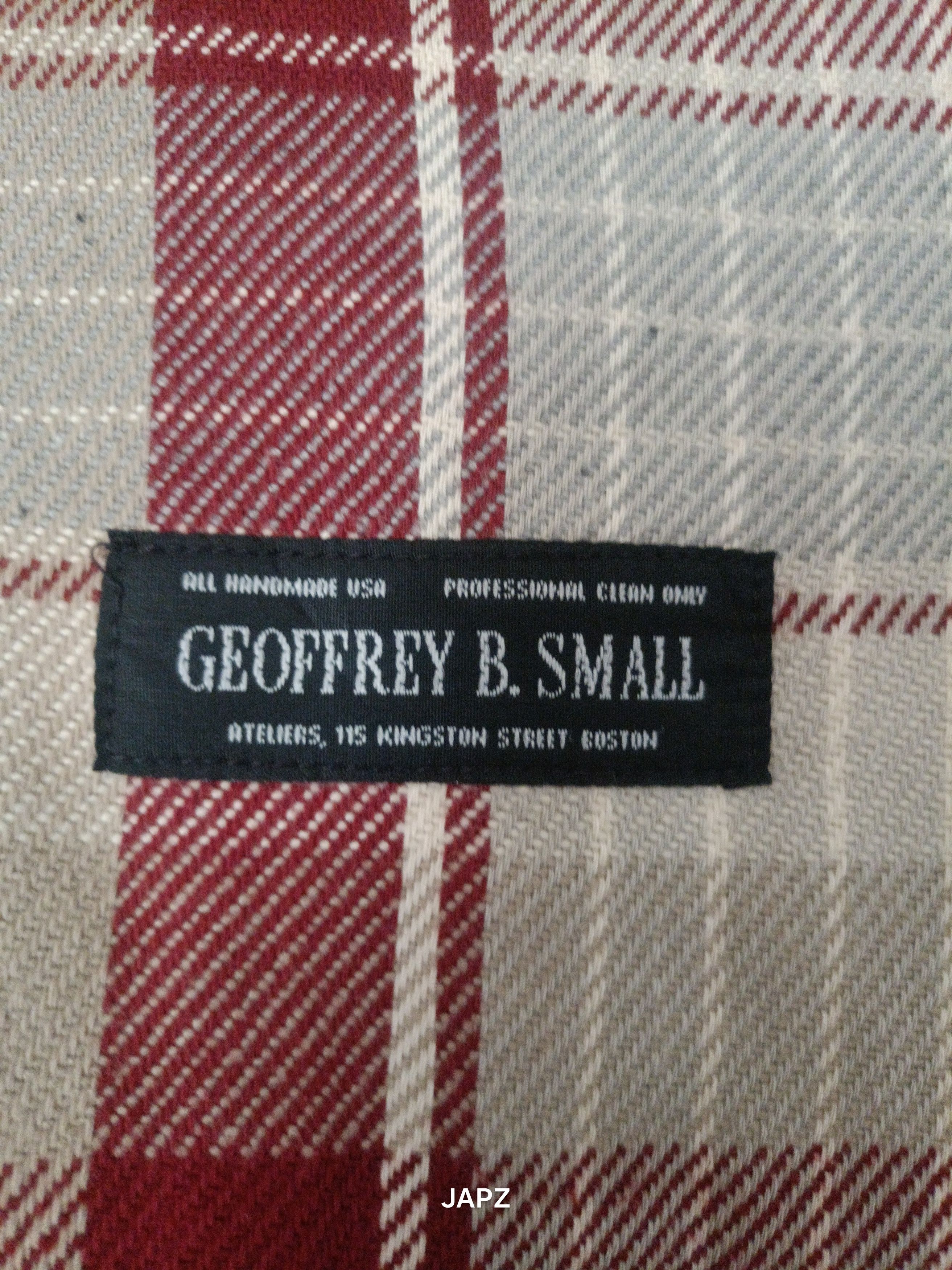 Geoffrey B. Small Vintage Geoffrey B. Small flannel shirt Boston atelier era Size US L / EU 52-54 / 3 - 7 Thumbnail