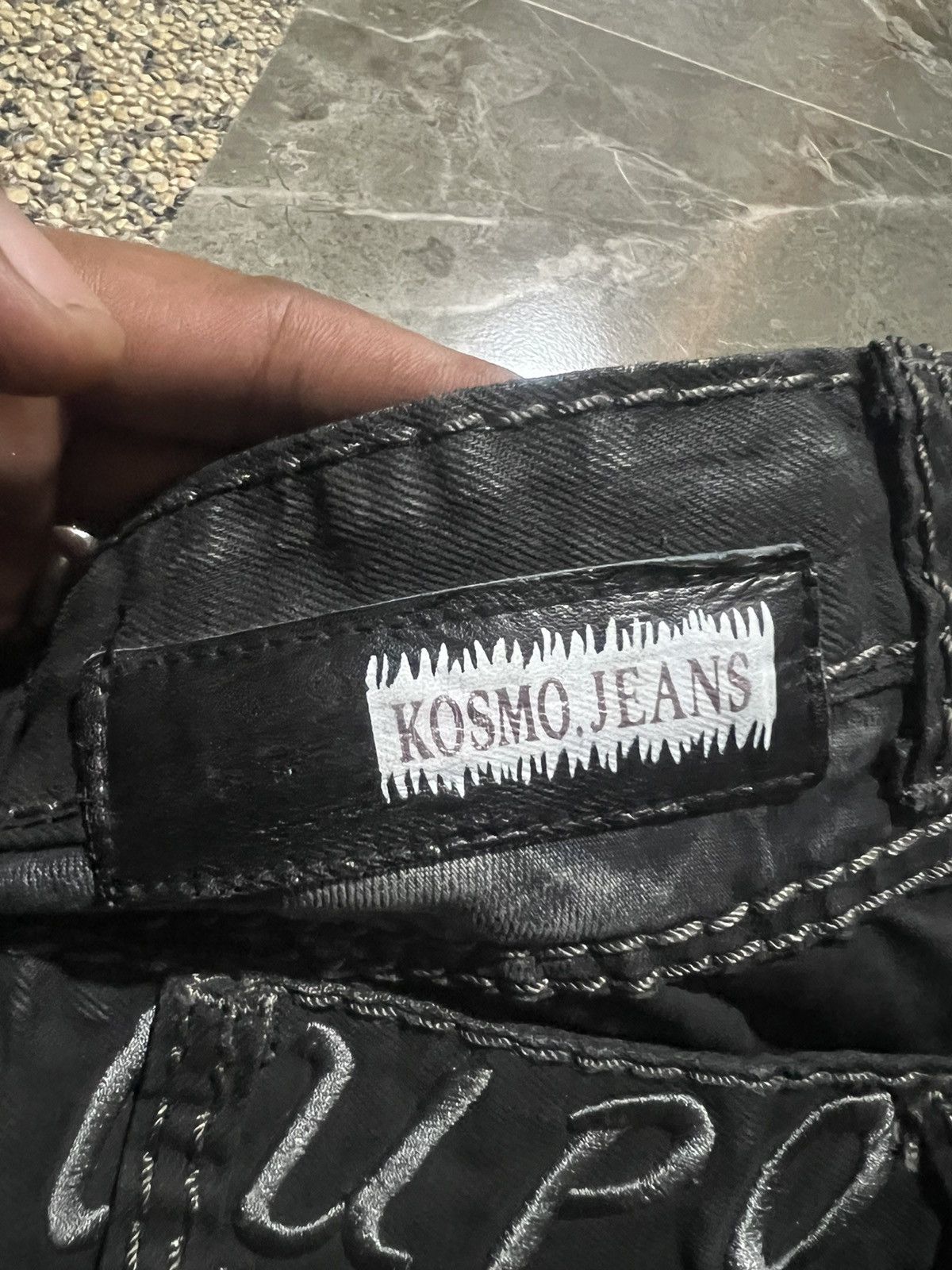 Other SICK🔥K&M JEANS DISTRESSED DENIM PANT Size US 31 - 6 Thumbnail
