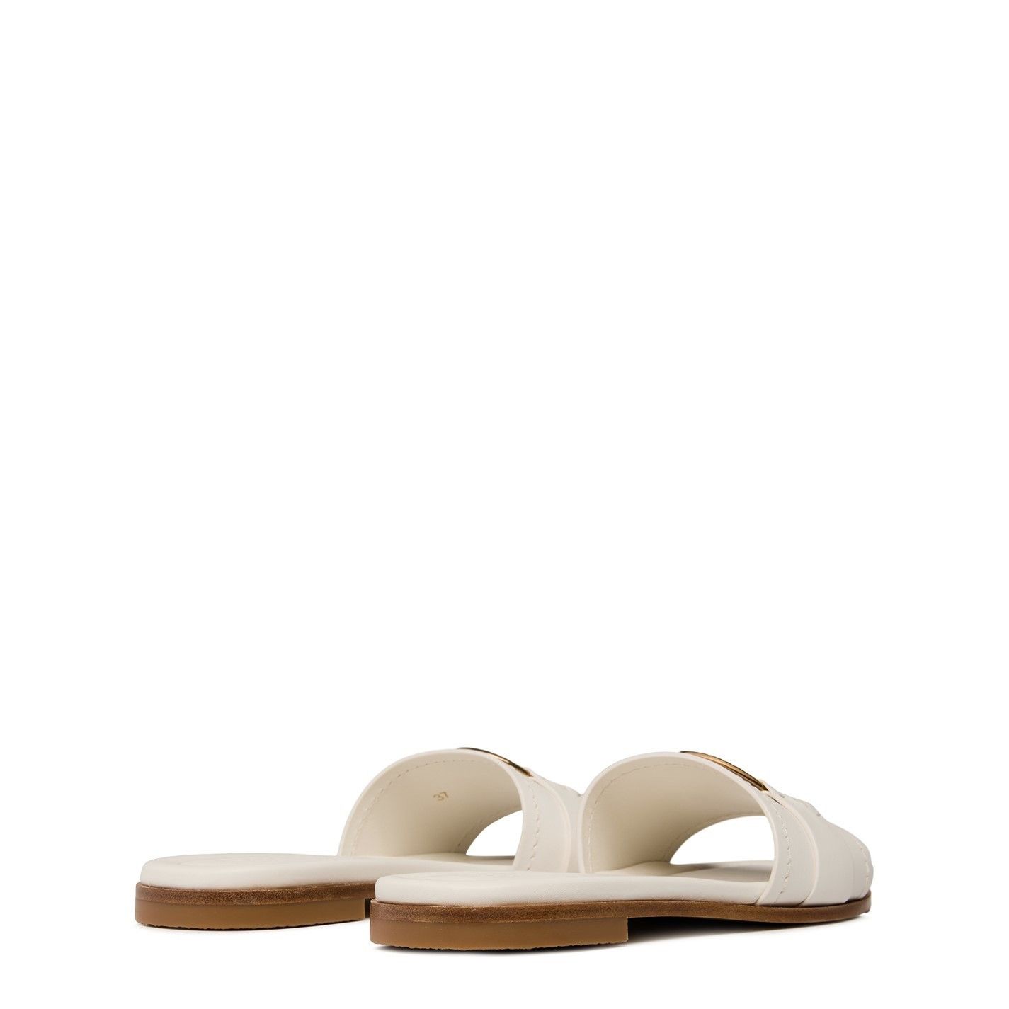 Moncler J1 09B 4C00160 M4097 032 Bell Leather Slide Sandals Size US 11 / IT 41 - 3 Thumbnail