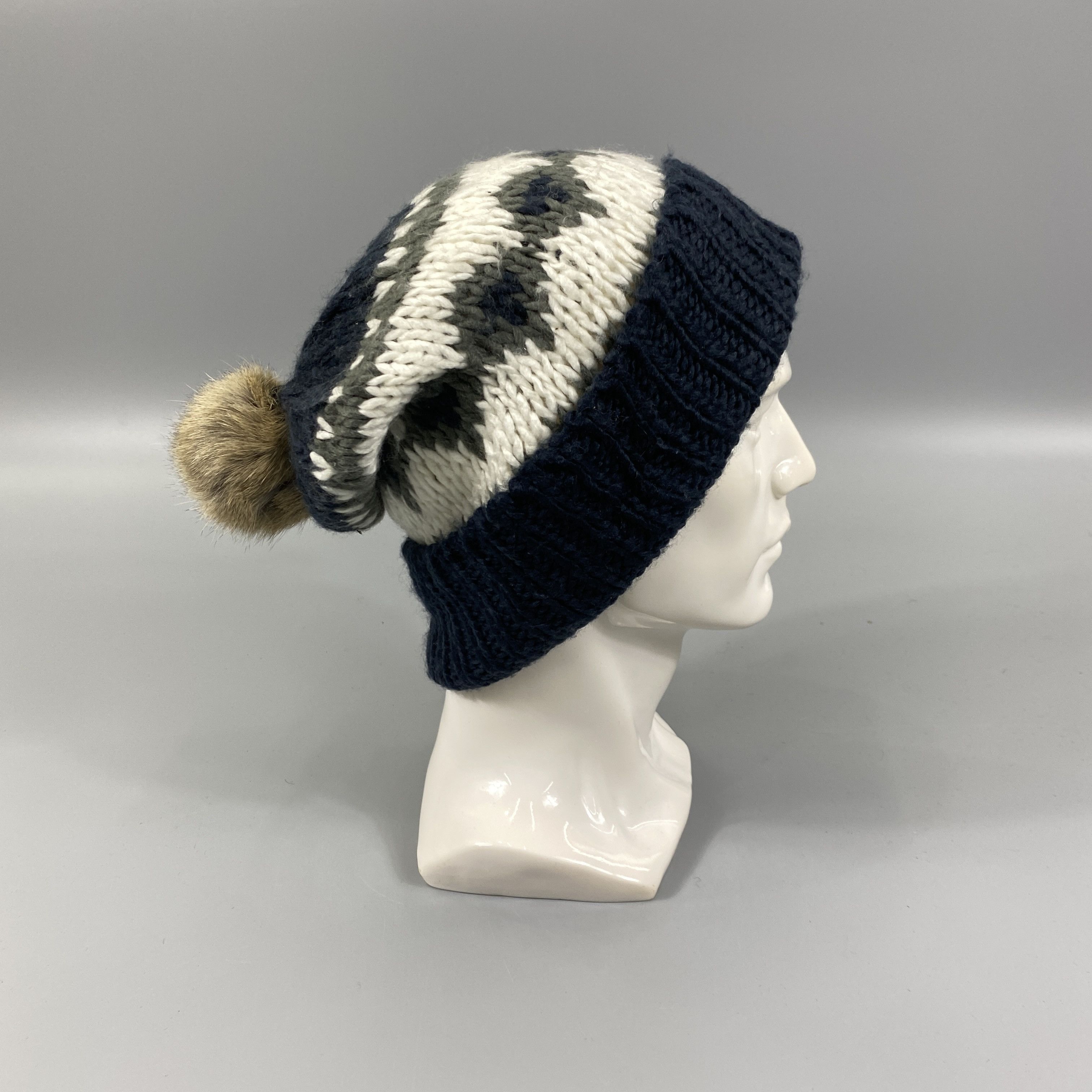 Japanese Brand Balanco Snow Cap Beanie Hats -BN1074 Size ONE SIZE - 2 Thumbnail