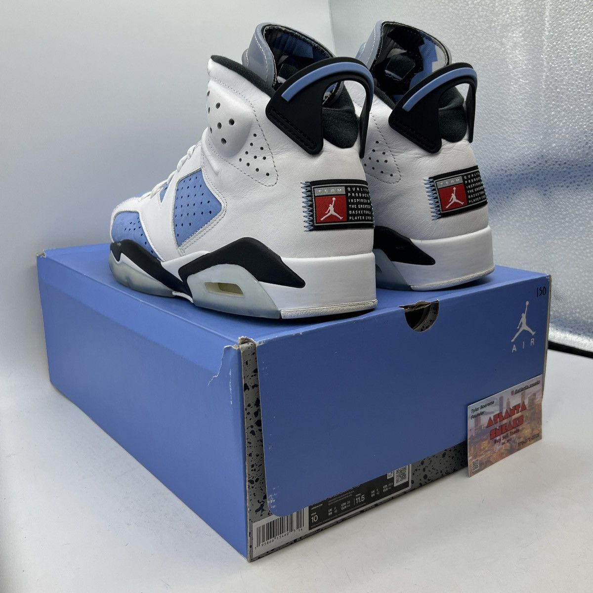 Air Jordan 6 UNC Home