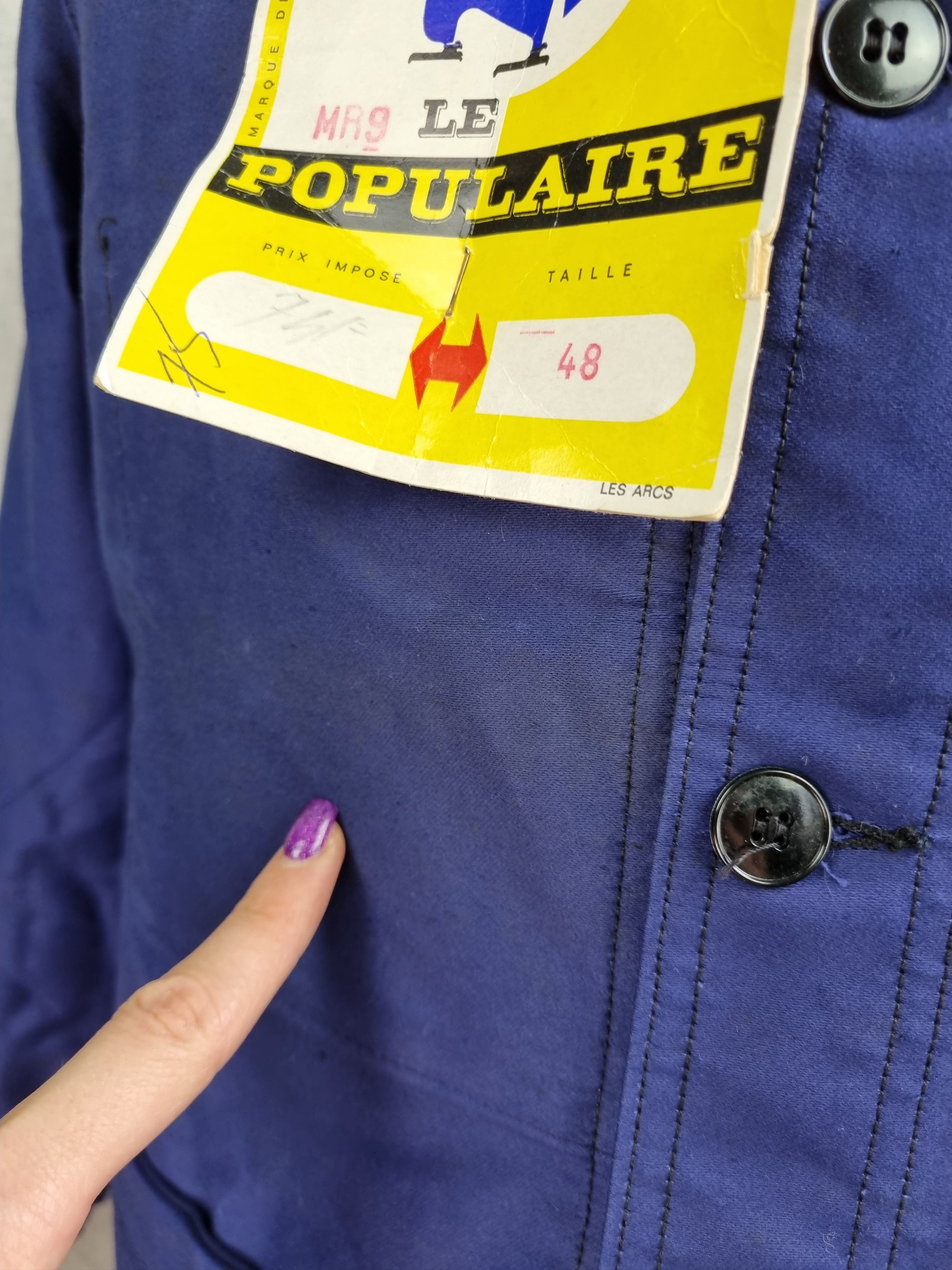 Le Laboureur × Vetra Vintage Sanfor Worker Jacket Size US M / EU 48-50 / 2 - 11 Thumbnail