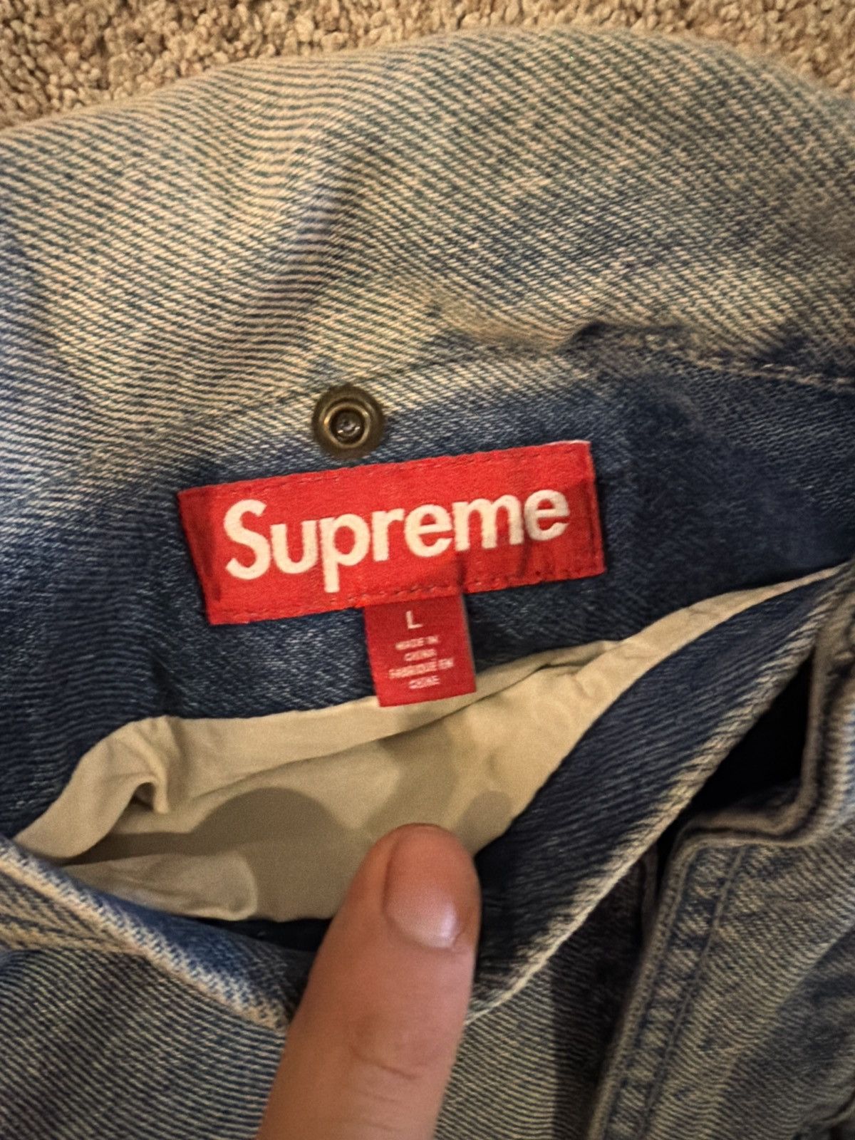 Supreme Supreme reversible work jacket Size US L / EU 52-54 / 3 - 2 Thumbnail