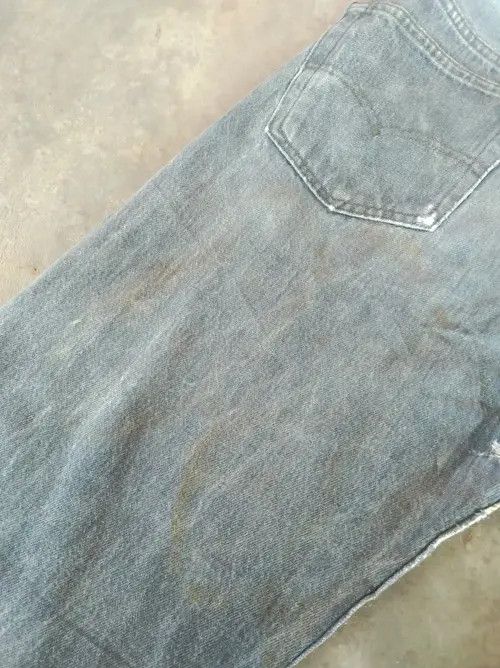Levi's 80s Vintage Levi's 501 Made In USA Distressed Jeans 33x31 Size US 33 - 4 Thumbnail