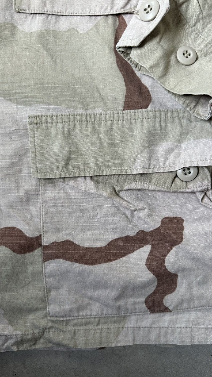 Vintage VINTAGE DESERT CAMO JACKET Size US L / EU 52-54 / 3 - 5 Thumbnail