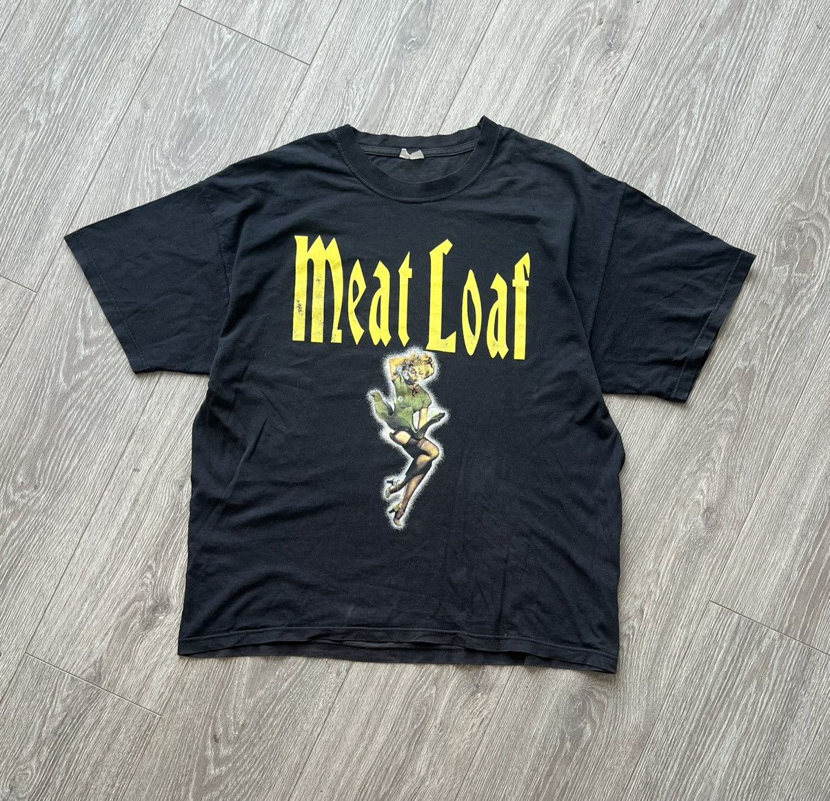 Band Tees Vintage 00s Meat Loaf Band T-Shirt Rock Merch Size US XL / EU 56 / 4 - 1 Thumbnail