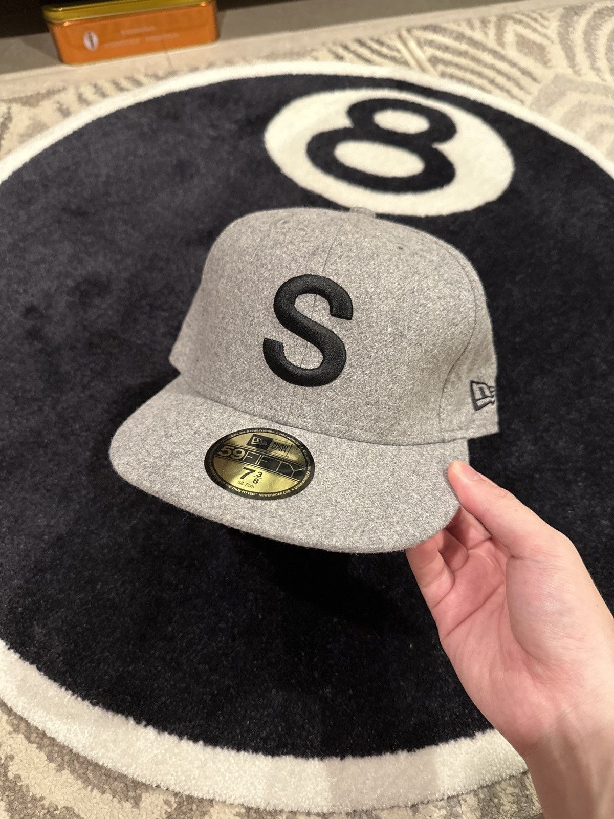 Stussy Stussy S logo New Era hat 7 3/8 | Grailed