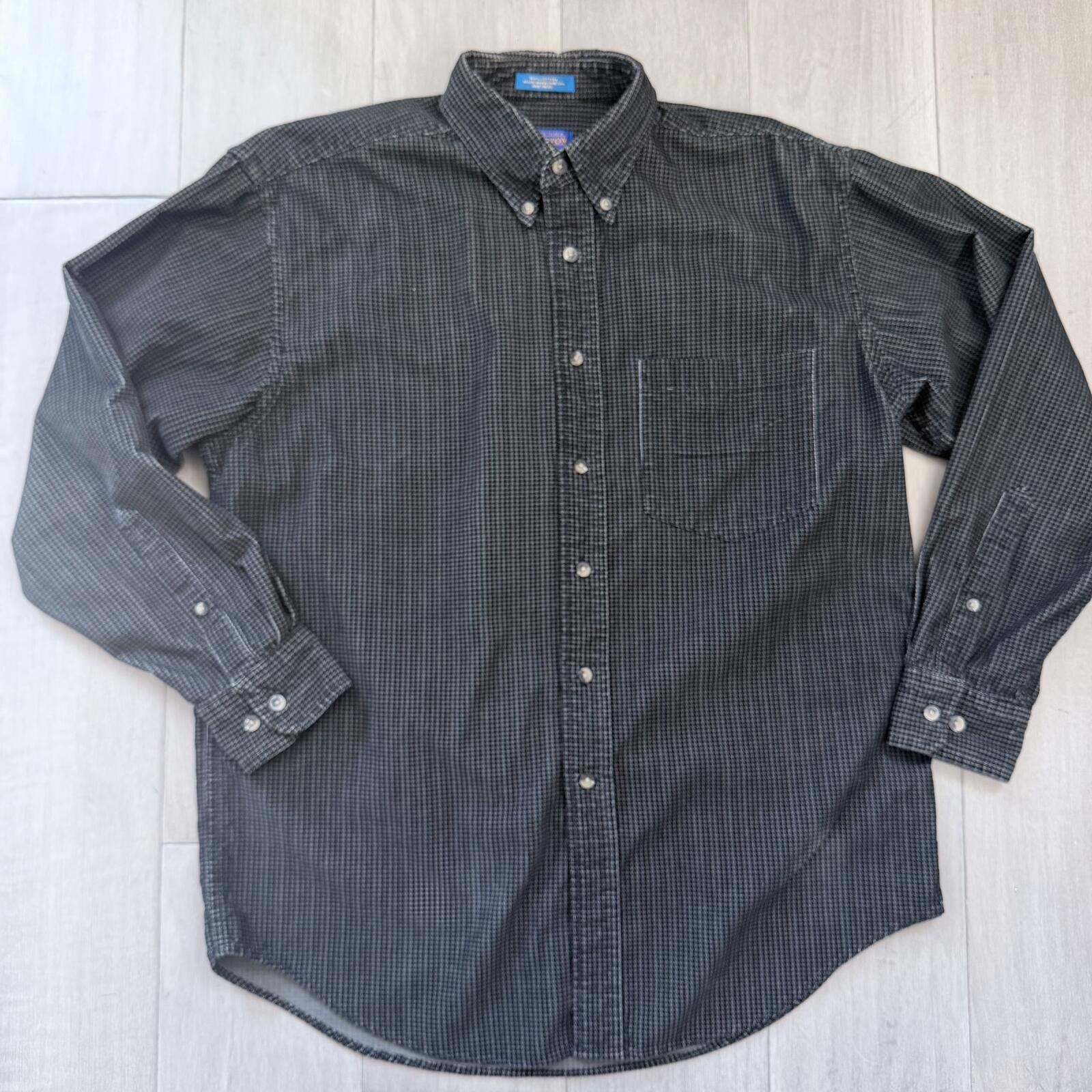 Pendleton Pendleton Long Sleeve Shirt Houndstooth Print Size M Size US M / EU 48-50 / 2 - 4 Thumbnail