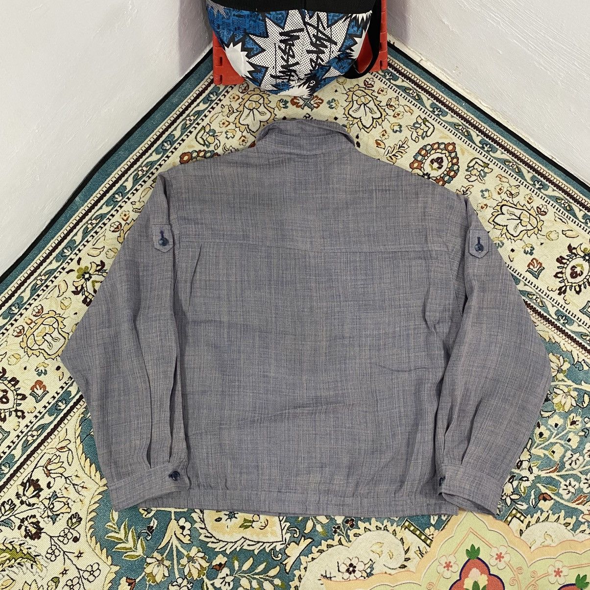 Gianni Valentino × Vintage Gianni Valentino Italy Flight Casual Jacket Size US M / EU 48-50 / 2 - 4 Thumbnail