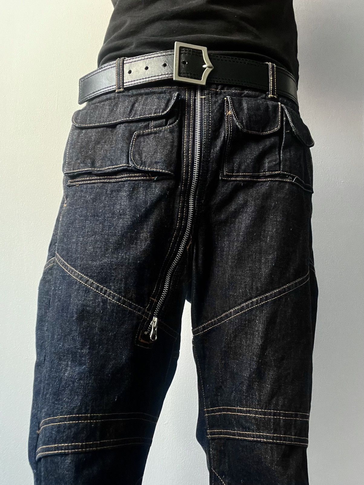 CABANE de ZUCCa Cabane De Zucca Multi Pocket Baggy Jeans Size US 32 / EU 48 - 6 Thumbnail