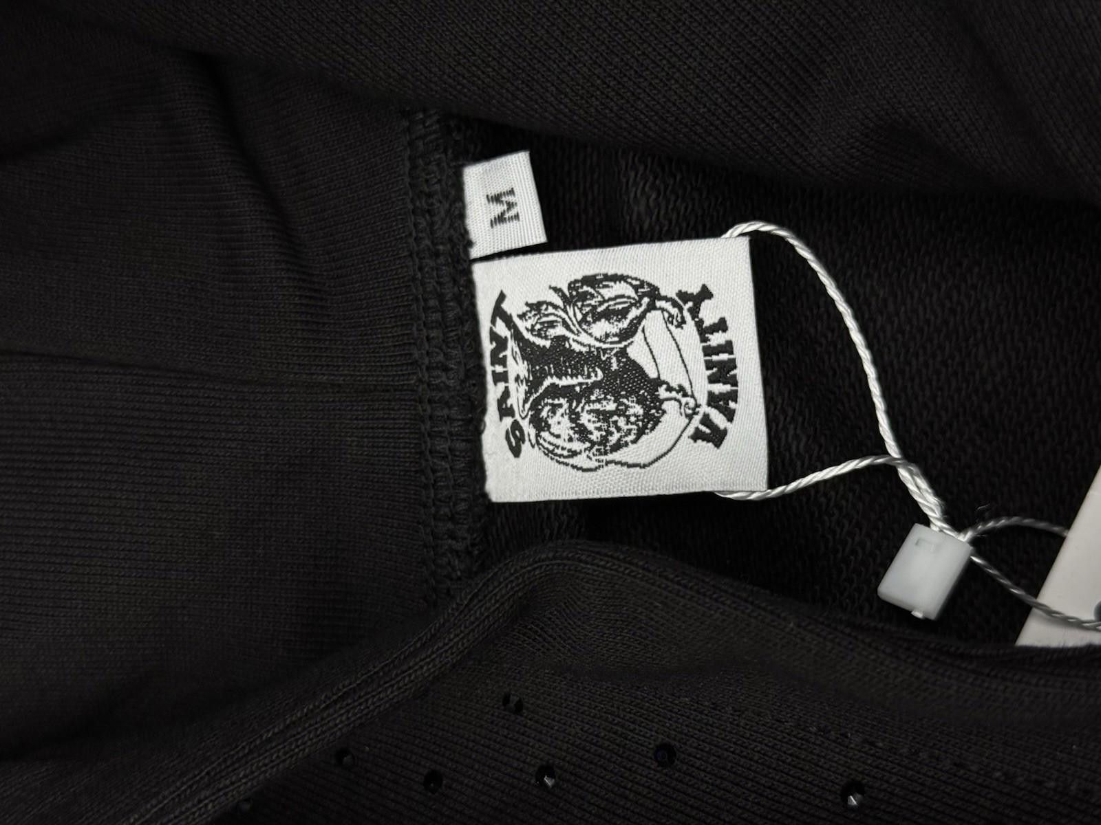 Saint Vanity Size M - Saint Vanity Hoodie Black Rhinestone Zip Up Size US M / EU 48-50 / 2 - 9 Thumbnail