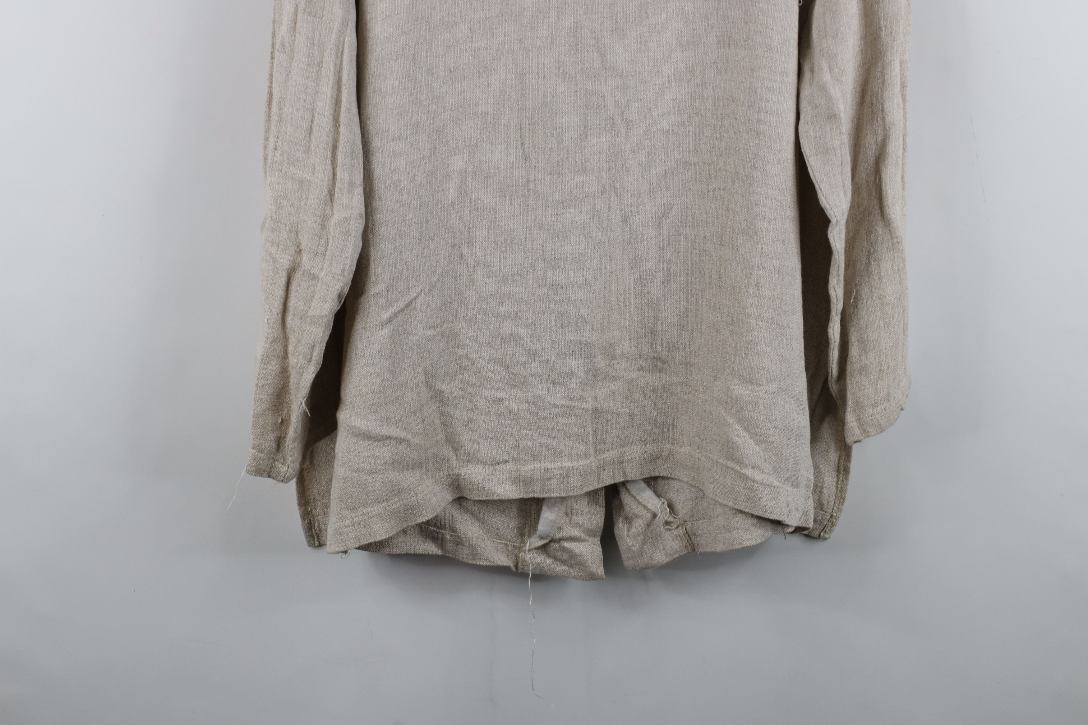 Vintage Vintage 90s Lagenlook Rayon Blend Baggy Button Shirt USA Size XL / US 12-14 / IT 48-50 - 14 Thumbnail