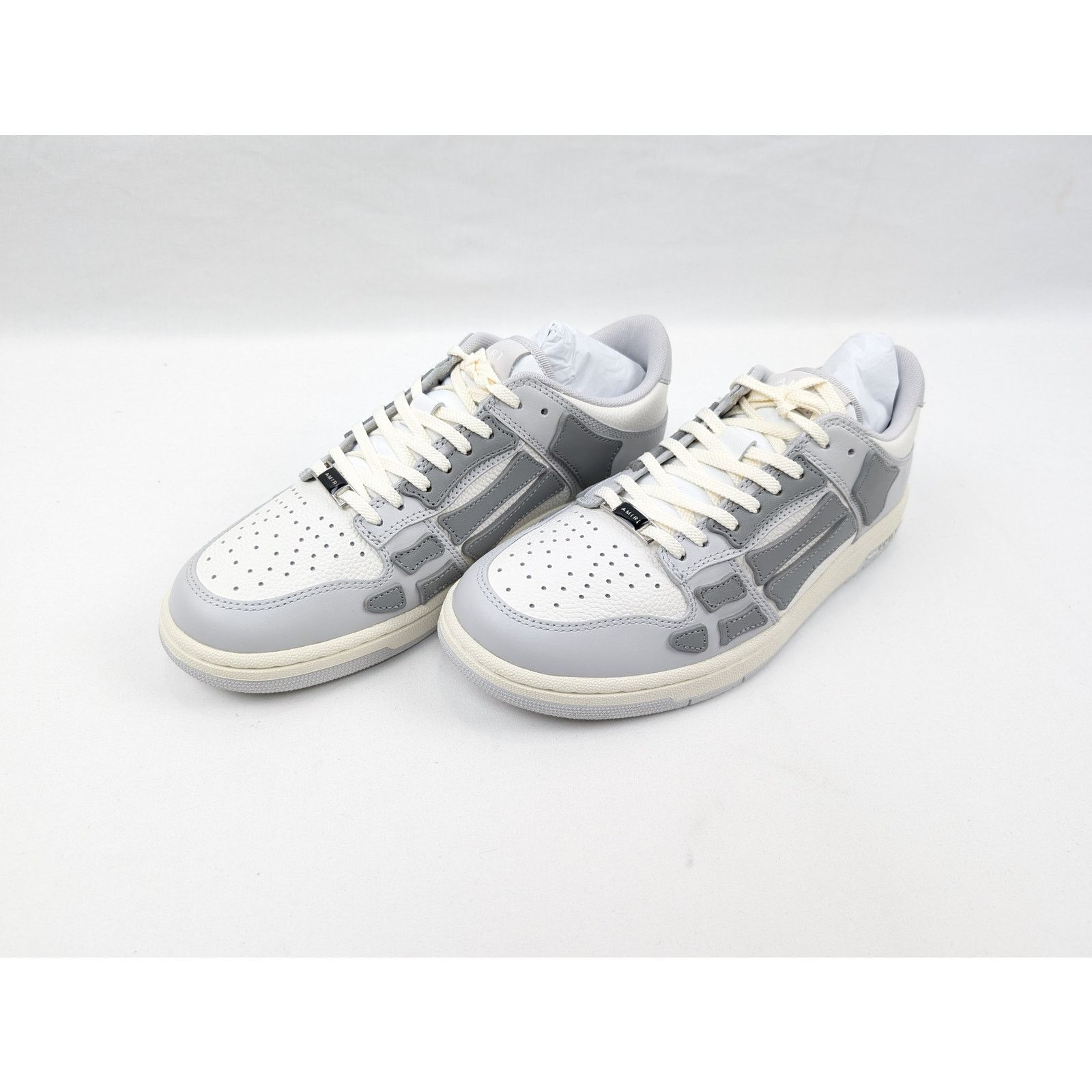 Amiri o1rshd1 Skeleton Low Top Sneakers in Grey Size US 8 / EU 41 - 17 Thumbnail