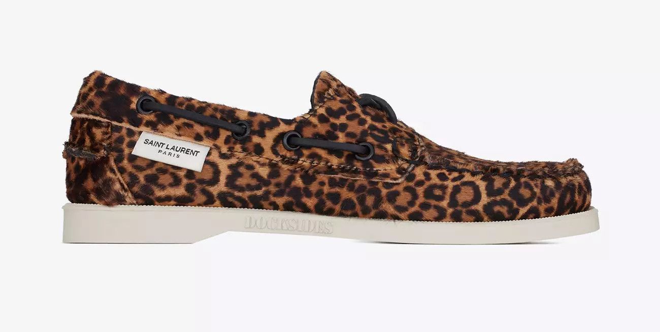 Saint Laurent Paris o1bcso1str0724 Low-Top Sneaker in Leopard Size US 7 / EU 40 - 2 Thumbnail