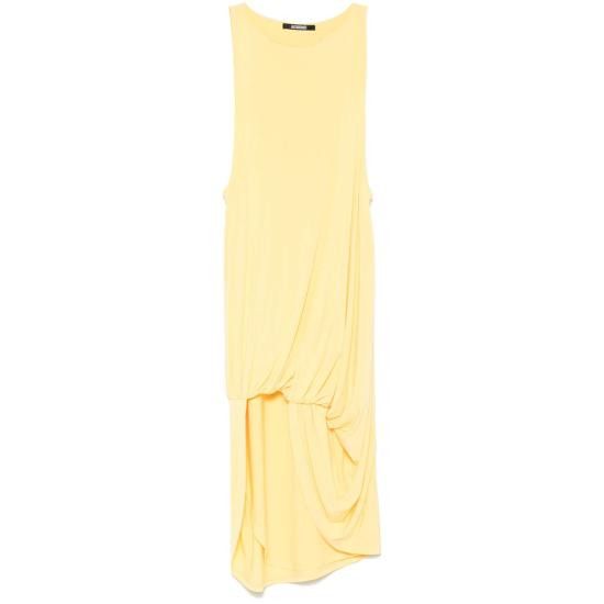 Jacquemus JACQUEMUS Women Dresses 251DR242 2381 250 YELLOW Size M / US 6-8 / IT 42-44 - 1 Thumbnail