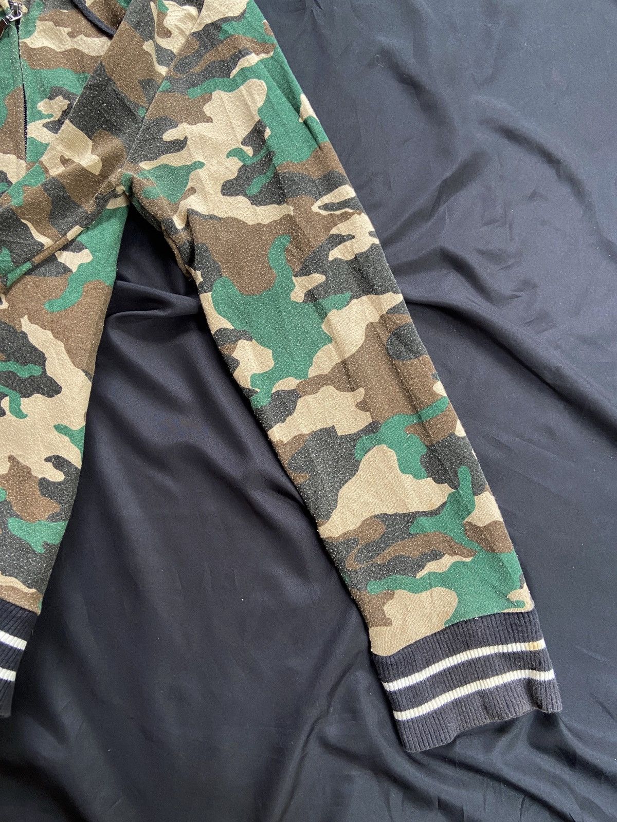 Japanese Brand BROWNY ARMY STYLE ZIP HOODIE Size US M / EU 48-50 / 2 - 11 Thumbnail