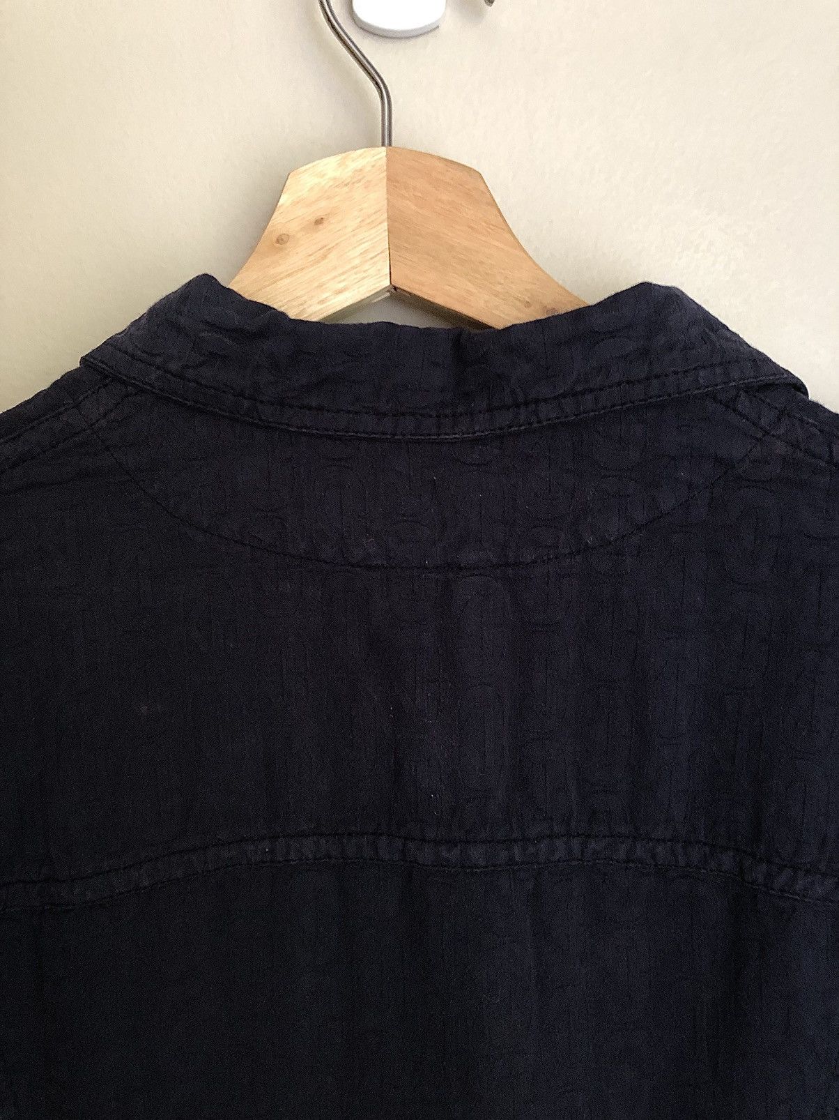 Katharine Hamnett London Vintage Katharine Hamnett Textured Logo Denim Jacket Size US S / EU 44-46 / 1 - 14 Thumbnail