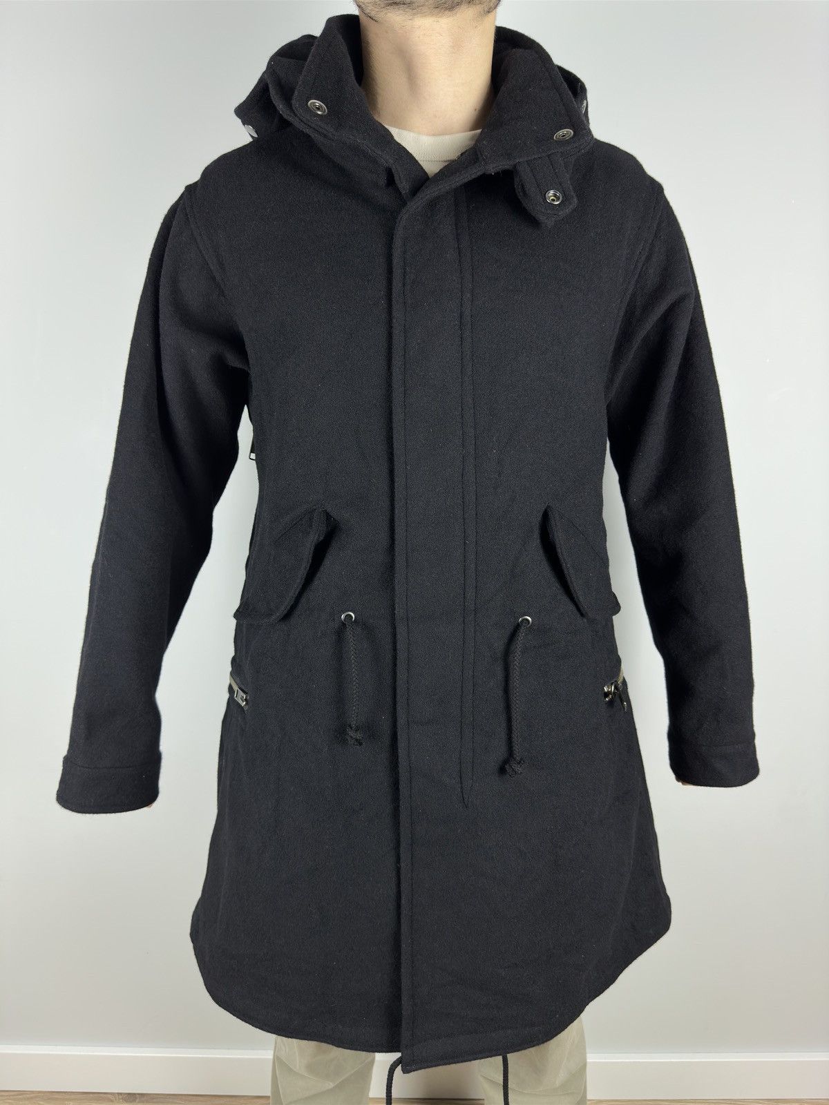 Yohji Yamamoto YOHJI YAMAMOTO Pour Homme 14AW ARCHIVAL Trench Coat Zipper Size US M / EU 48-50 / 2 - 2 Thumbnail