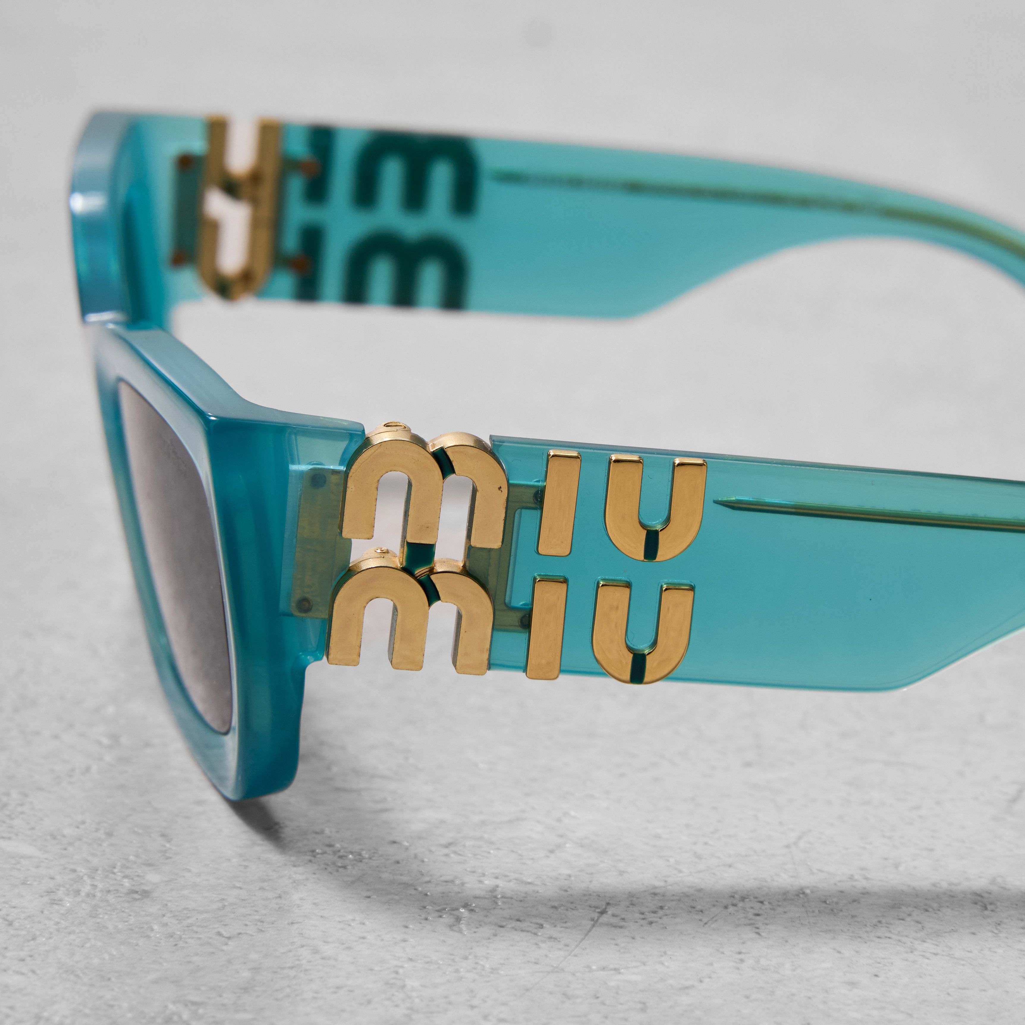 Miu Miu MIU MIU MU 09WS 19L09T Sunglasses Size ONE SIZE - 3 Thumbnail