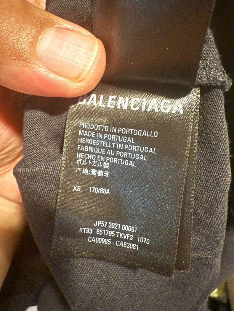 Balenciaga Balenciaga PlayStation Alphabet Short Sleeve Tee Size US XS / EU 42 / 0 - 7 Thumbnail