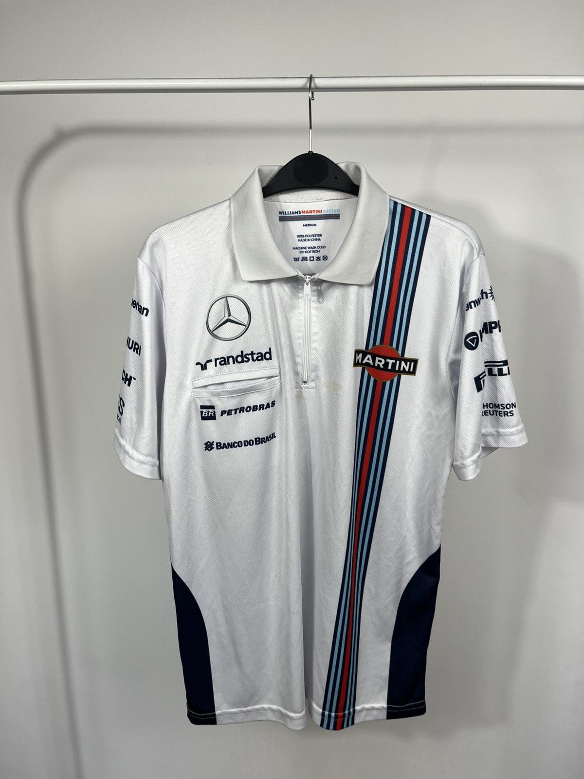 Mercedes-Benz Williams Martini Racing Mercedes F1 Polo Shirt Formula 1 M Size US M / EU 48-50 / 2 - 2 Thumbnail