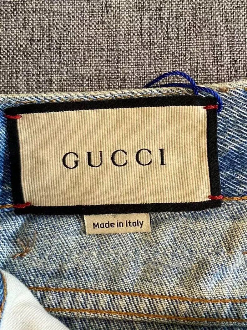 Gucci Gucci Striped webbing tapered jeans Size US 32 / EU 48 - 7 Thumbnail