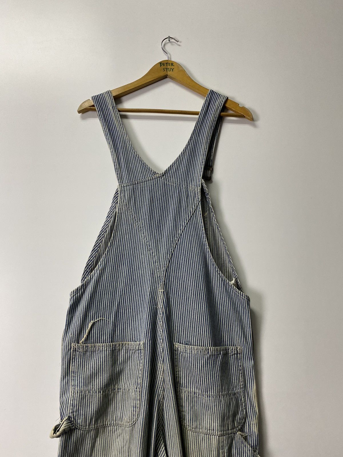 Carhartt × Vintage Vintage Carhartt Hikory Overall Size US 34 / EU 50 - 12 Thumbnail