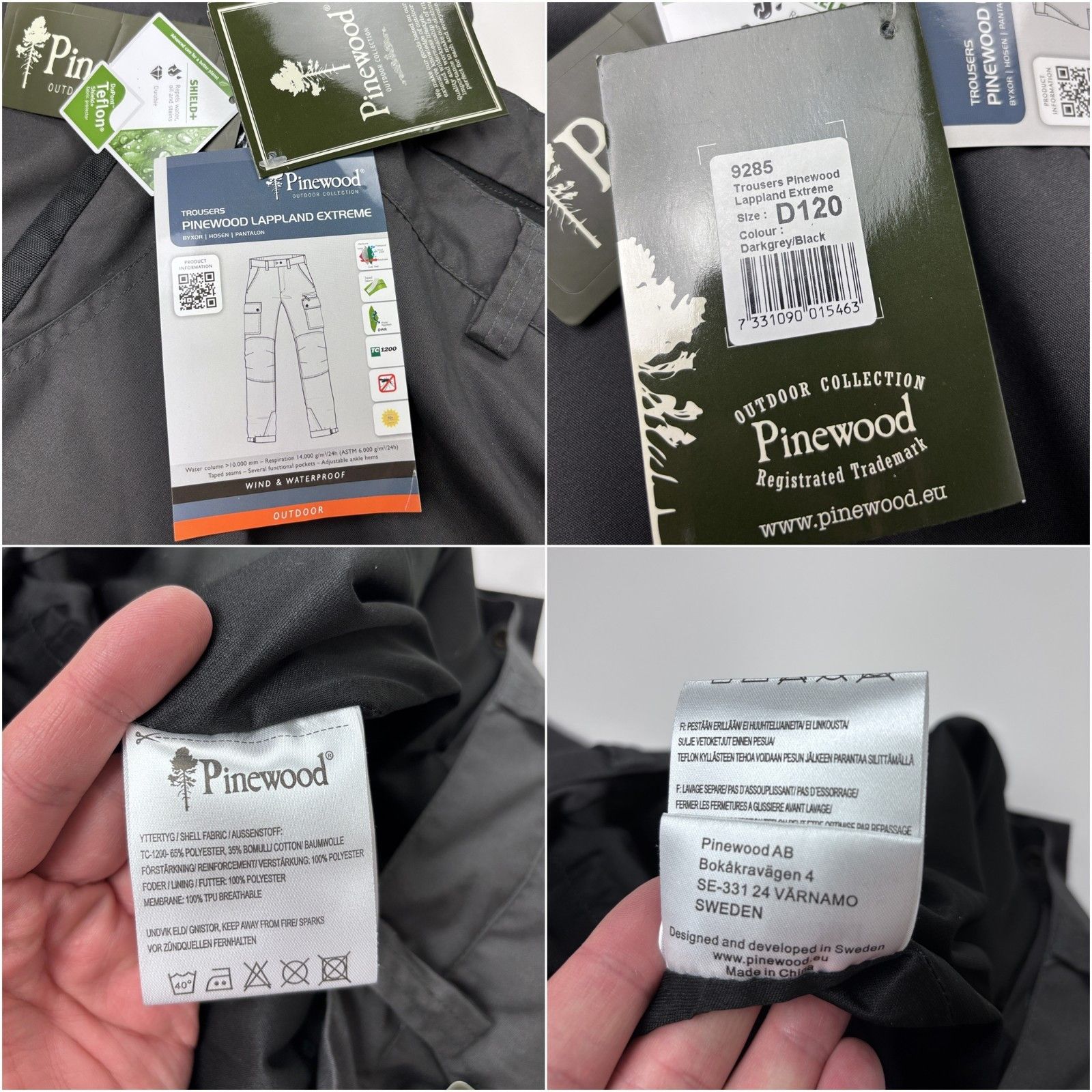 Other Pinewood Lappland Extreme Outdoor Waterproof Pants Size D120 Size US 42 / EU 58 - 9 Thumbnail