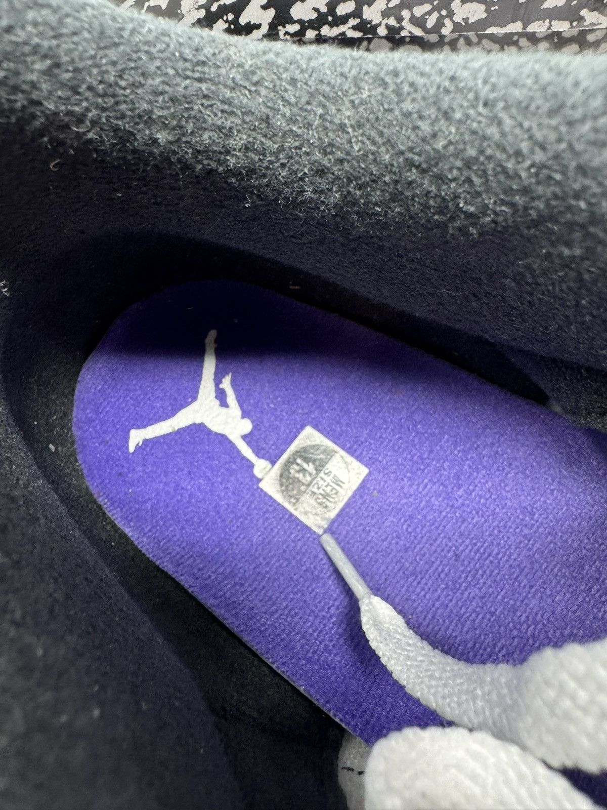 Jordan Brand Nike Air Jordan 3 Retro Dark Iris Size US 13 / EU 46 - 8 Thumbnail