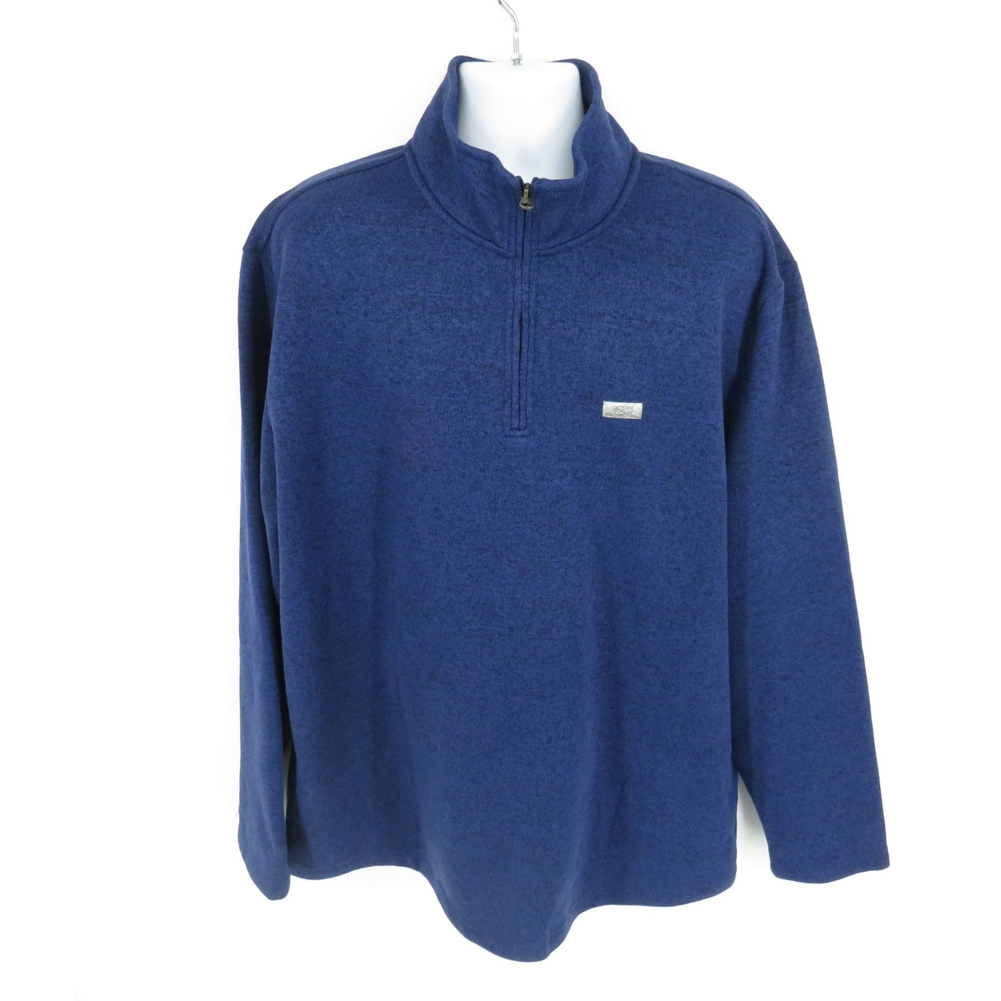 Other Ocean Coast Big & Tall Men's LT Navy Blue Quarter-Zip Pullov Size US L / EU 52-54 / 3 - 1 Thumbnail