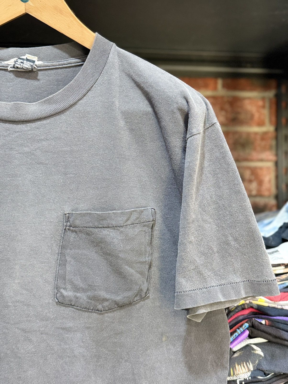 Reyn Spooner Thrashed Vintage 90s Reyn Spooner Pocket Sun Faded Tee Size US L / EU 52-54 / 3 - 4 Thumbnail