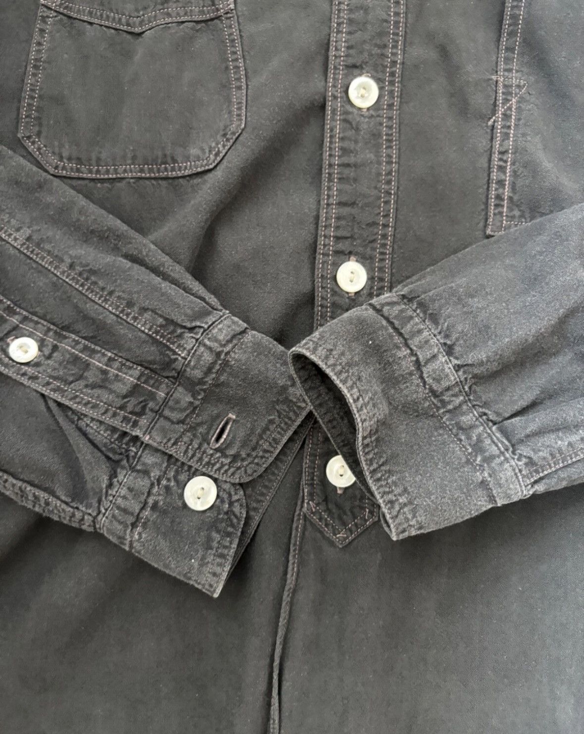 Freewheelers FREEWHEELERS CONDUCTOR Work Shirt approximately L Size US L / EU 52-54 / 3 - 6 Thumbnail