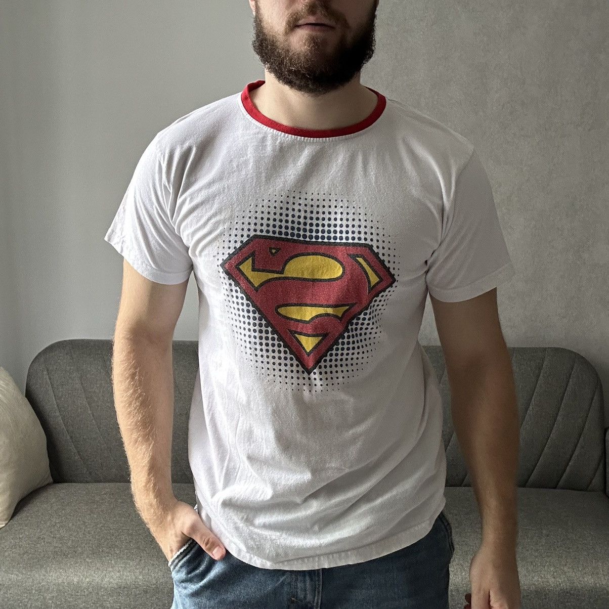 DC Comics × Vintage Vintage Japanese Style Superman T-shirts Big Logo Comics 00s Size US S / EU 44-46 / 1 - 1 Thumbnail