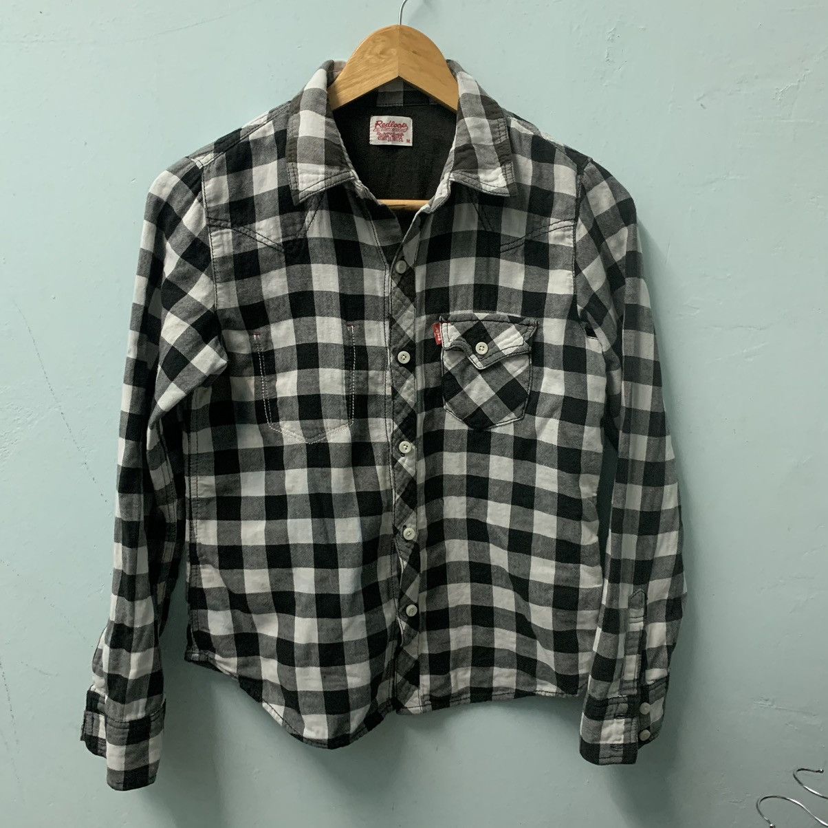 Japanese Brand × Levi's × Vintage Flannel Levi’s kids Size M / US 6-8 / IT 42-44 - 1 Thumbnail