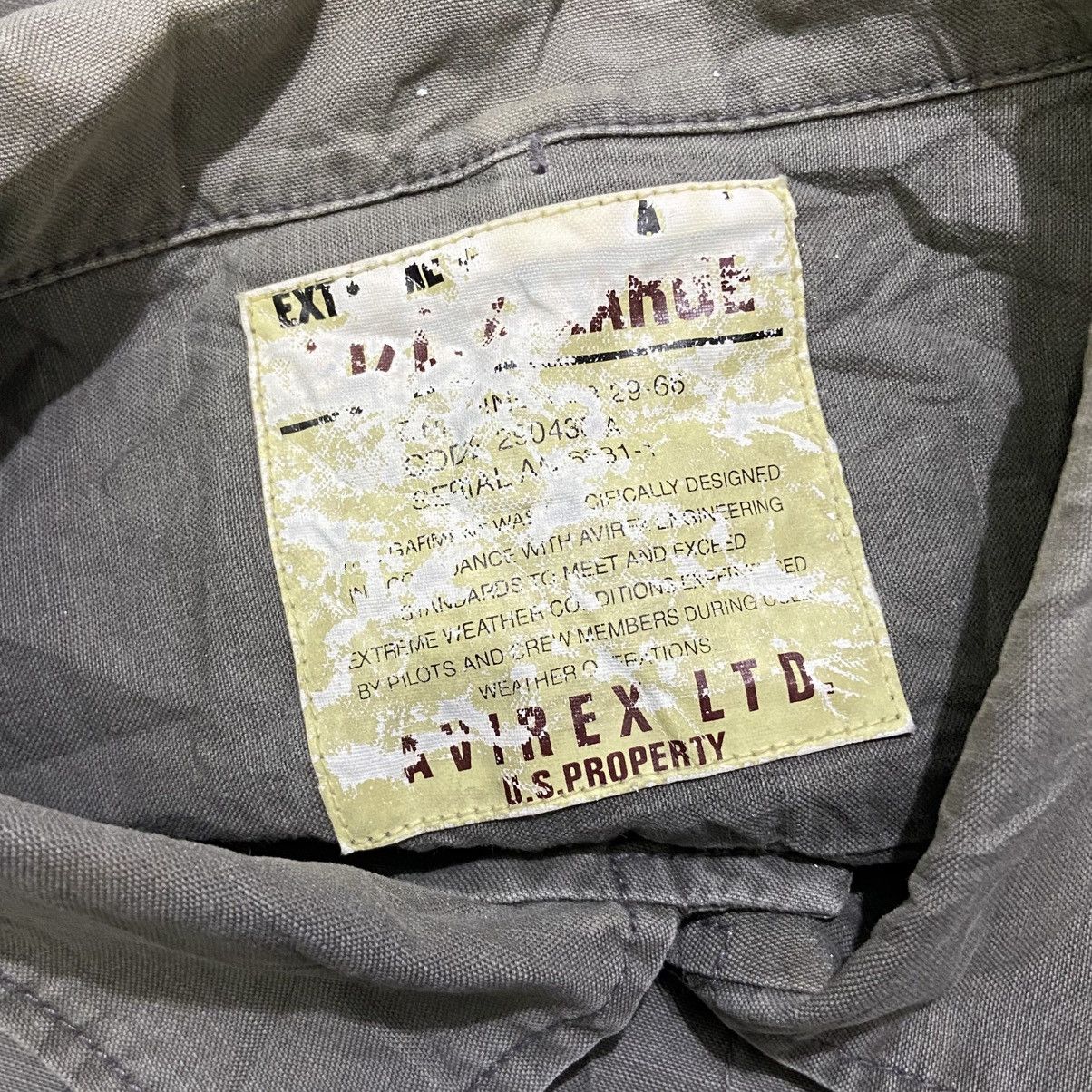 Avirex Avirex USA Military Longsleeve Shirt - Olive Size US XL / EU 56 / 4 - 3 Thumbnail