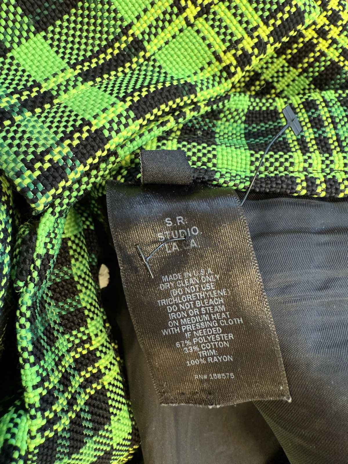 Sterling Ruby Sterling Ruby Green Weave Pants Size US 30 / EU 46 - 6 Thumbnail