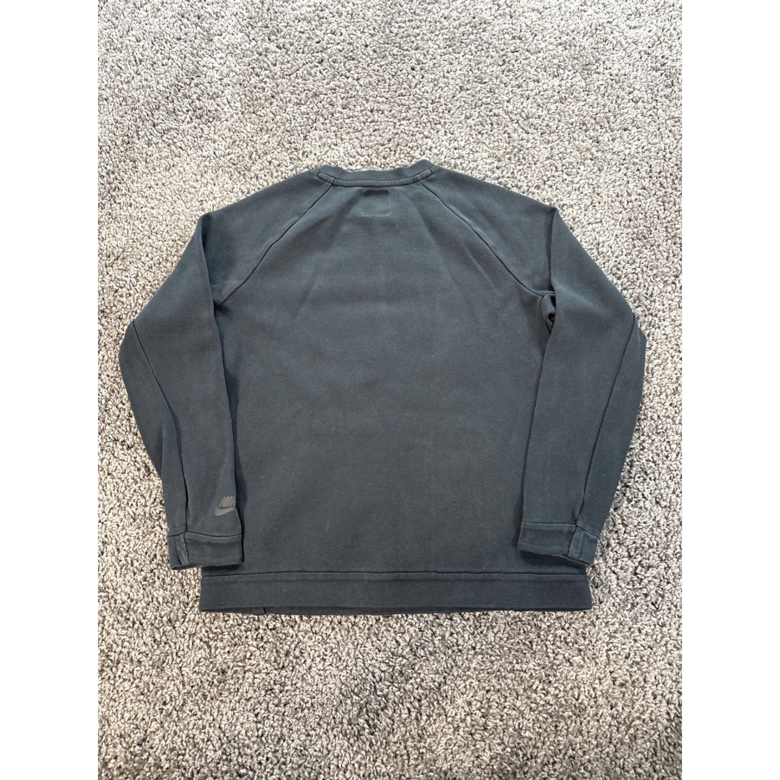 Nike Nike Sportswear Tech Fleece Crew Sweatshirt Mens M Black Performance 805140-010 Size US M / EU 48-50 / 2 - 5 Thumbnail