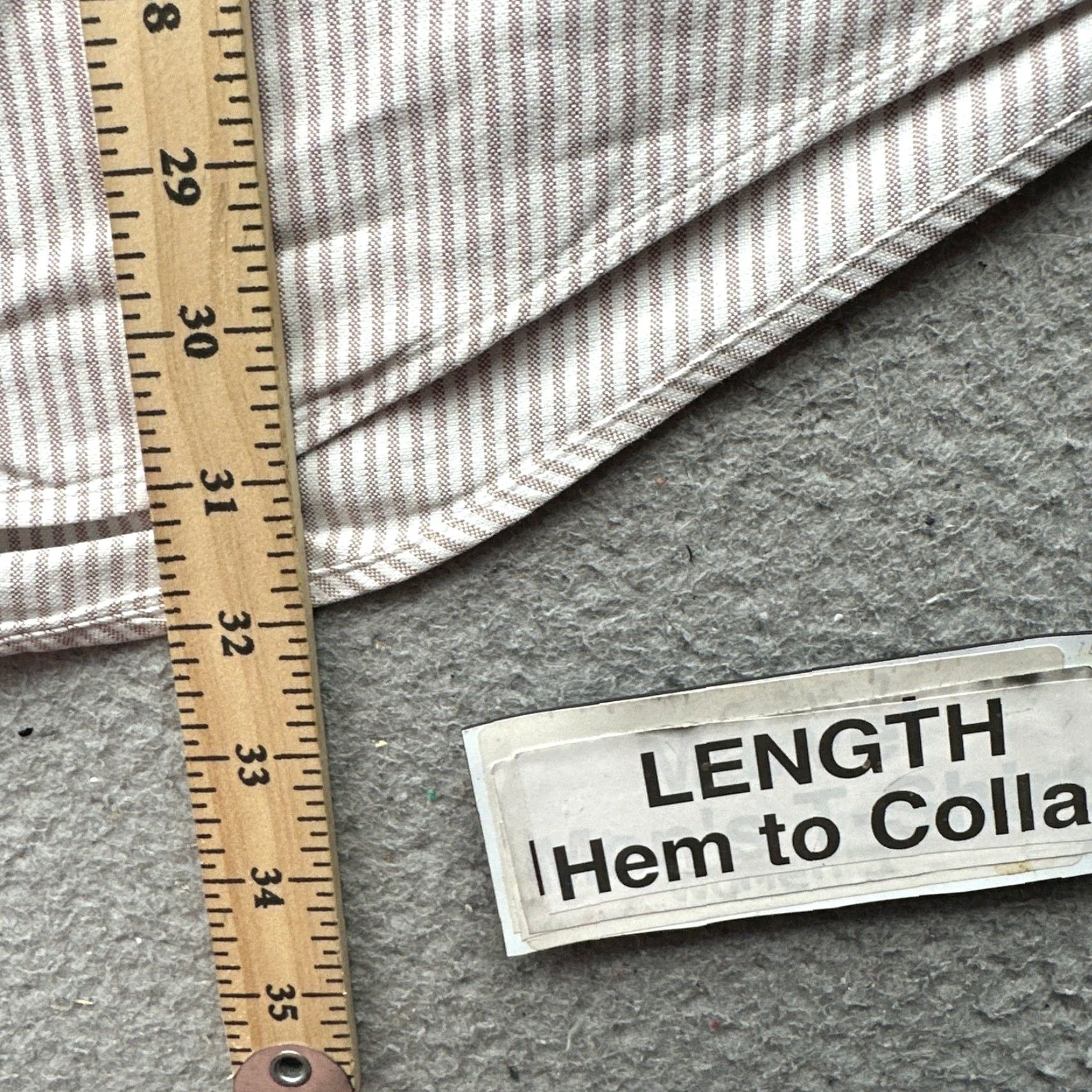Ralph Lauren VINTAGE Ralph Lauren Yarmouth Button-Down Striped Long Sleeve Shirt Mens XL 52 in Brown Fall Winter Casual Button-Up Mens Energy? Size US XL / EU 56 / 4 - 5 Thumbnail