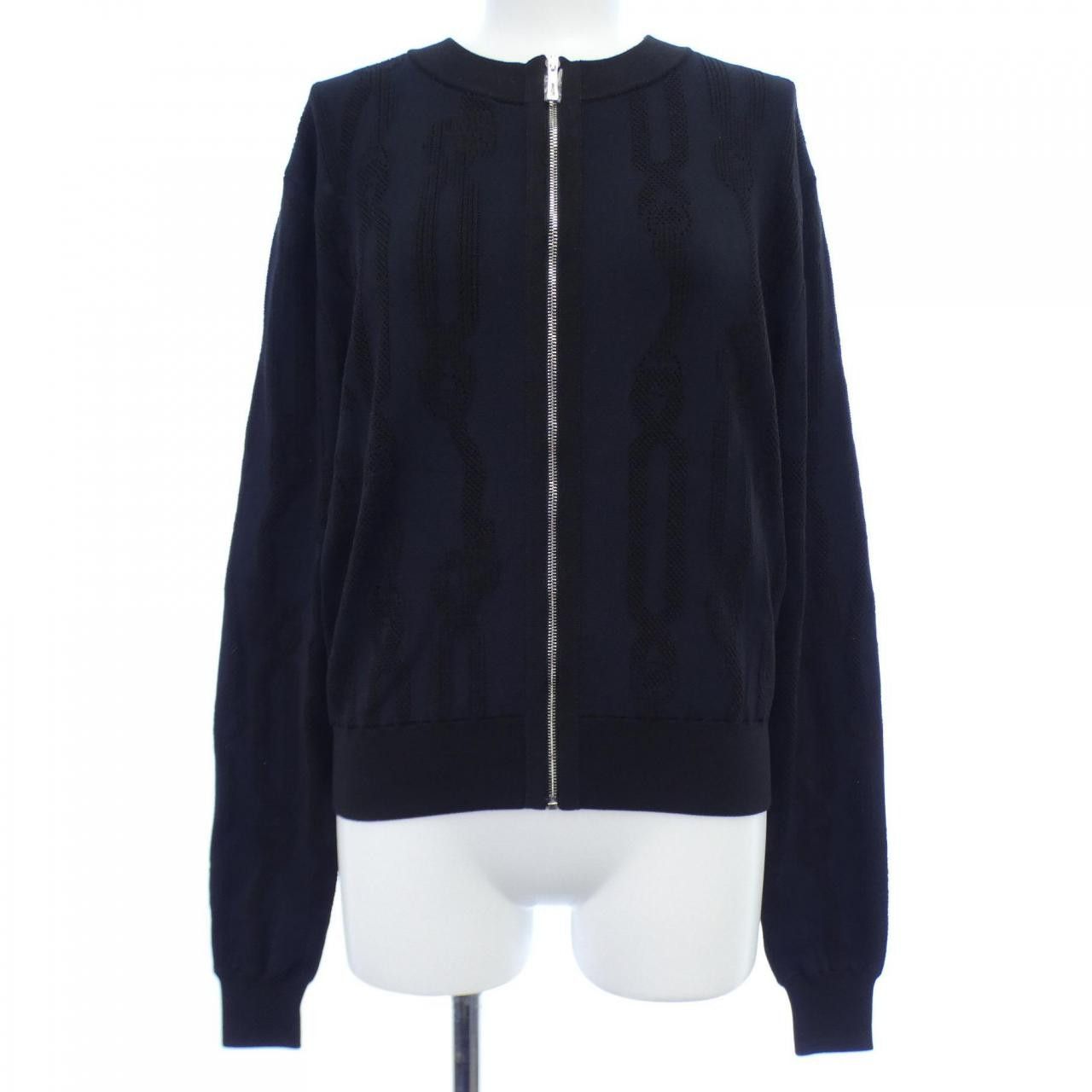 Hermes Hermes Hermes H2738DX Wool Cardigan Others Tops DUTY FREE for USA Size ONE SIZE - 1 Thumbnail