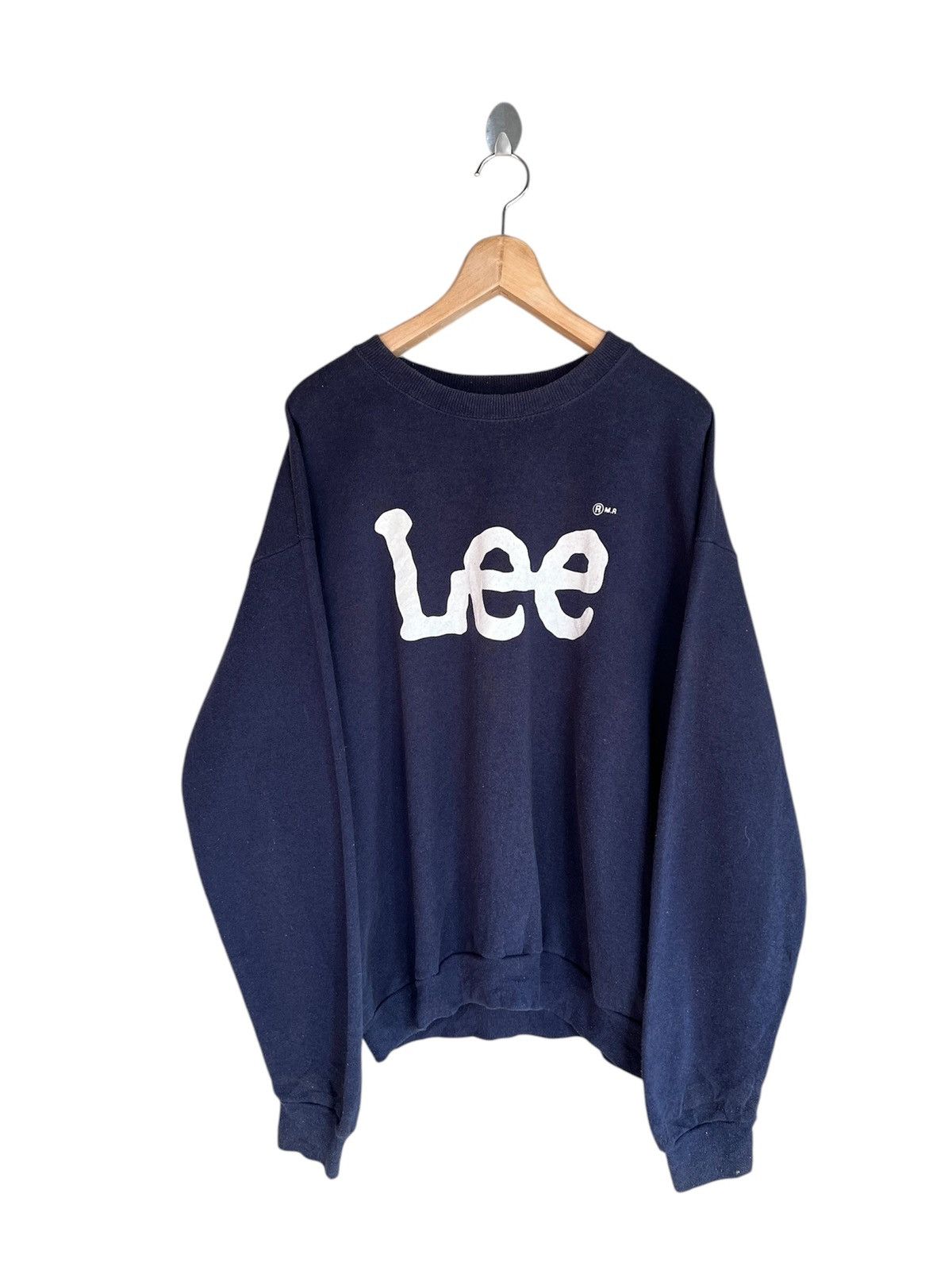 Lee Vintage Lee Spell Out Sweatshirt Size US L / EU 52-54 / 3 - 1 Thumbnail