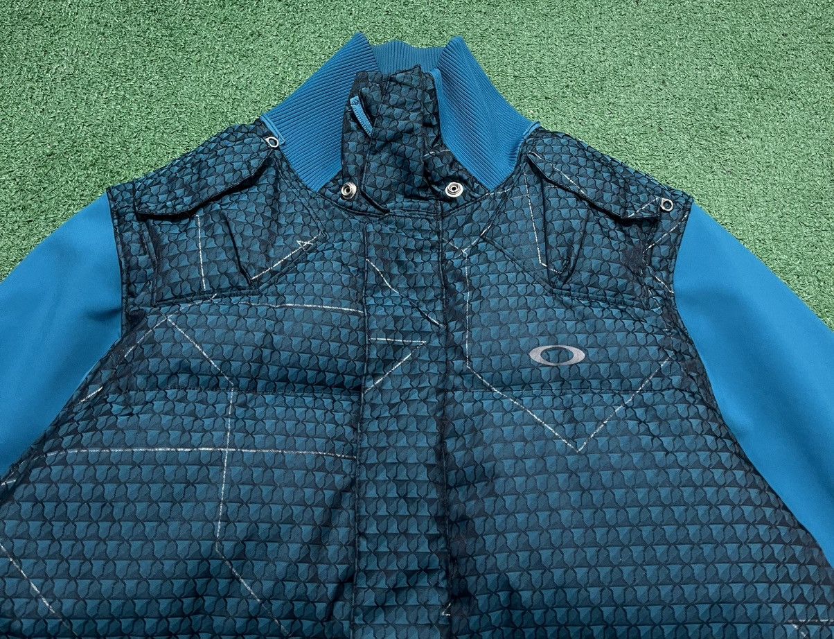 Oakley × Vintage Oakley Anzio Puffer Snowboad Jacket 2in1 Vintage Goose Down Size US L / EU 52-54 / 3 - 7 Thumbnail