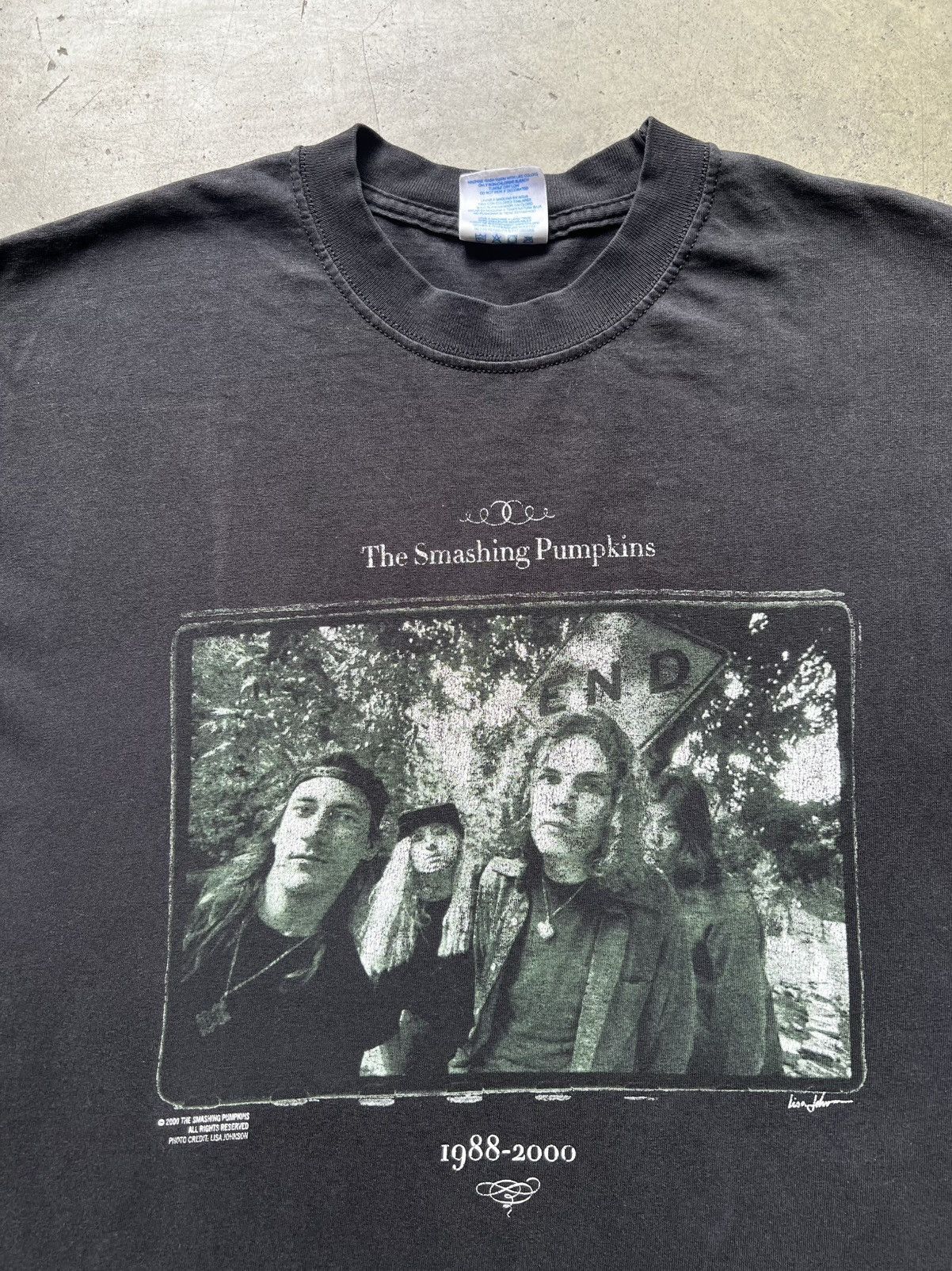 Vintage 2000 The Smashing Pumpkins Band Tee Shirt Tour Nirvana Bjork Size US L / EU 52-54 / 3 - 3 Thumbnail